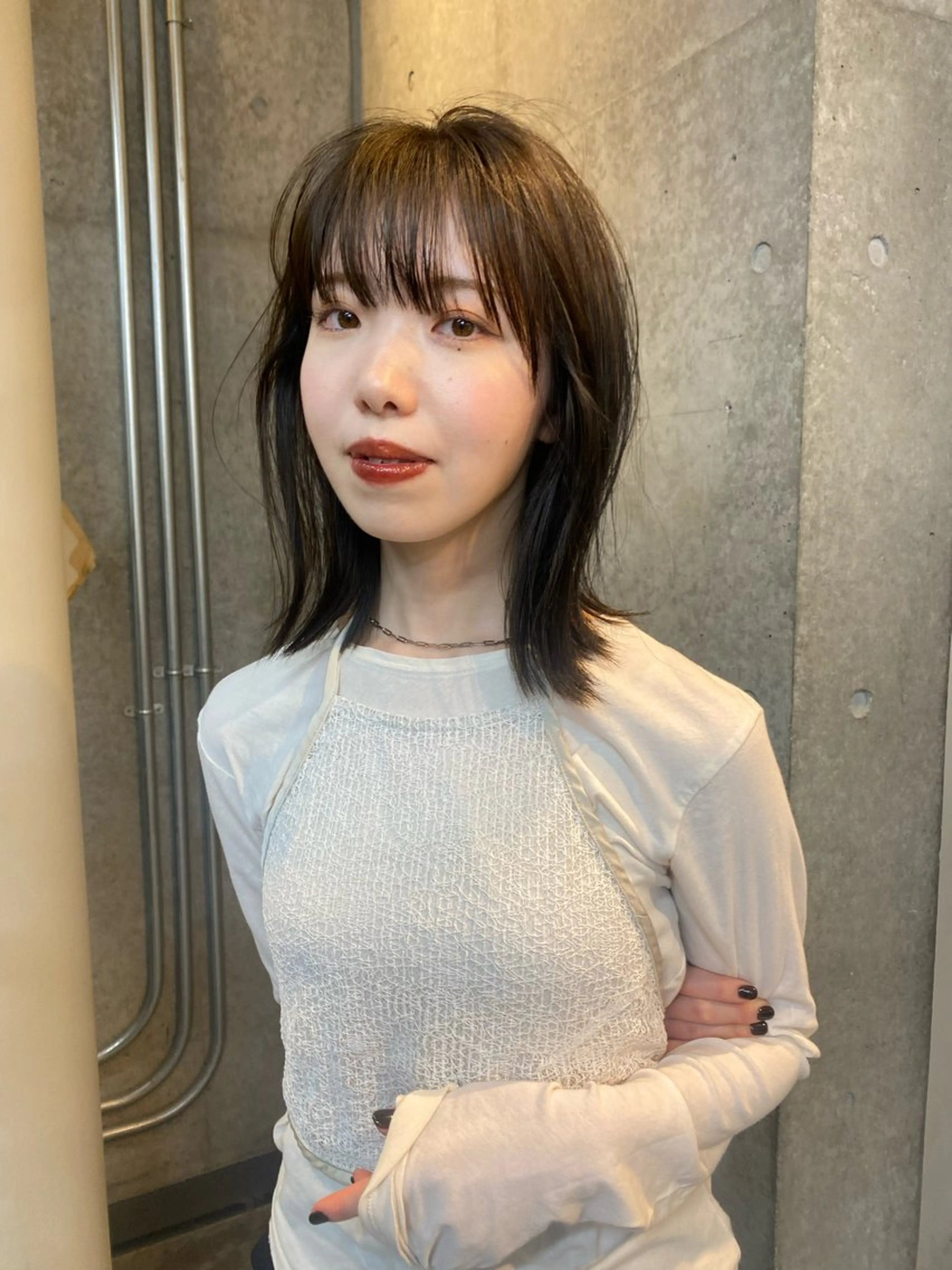 カラー ヘアカラー ハセガワ レナのヘアスタイル