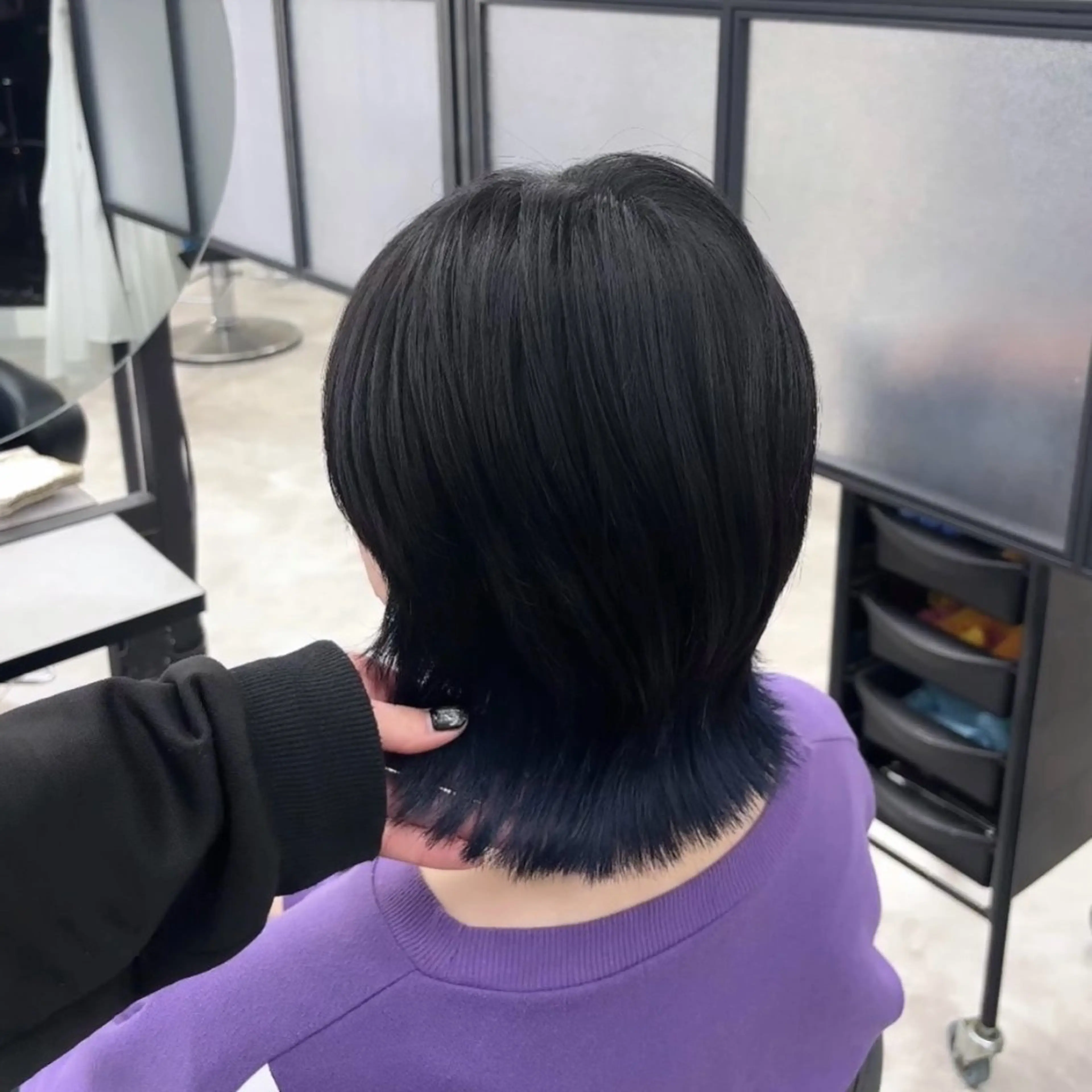 ミディアム カラー ヘアカラー Ren. 🦋デザインカラーのヘアスタイル