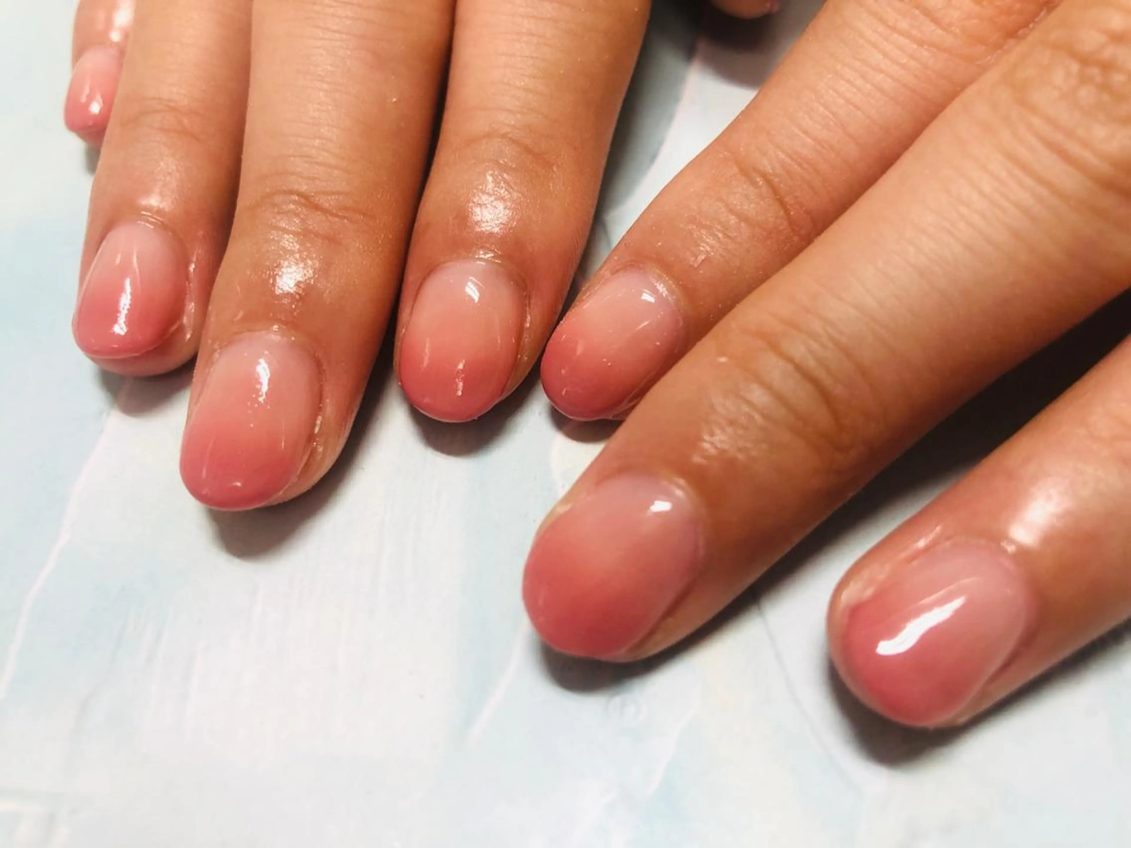 ネイル ピンク Mogu nail 二子玉川のネイルデザイン