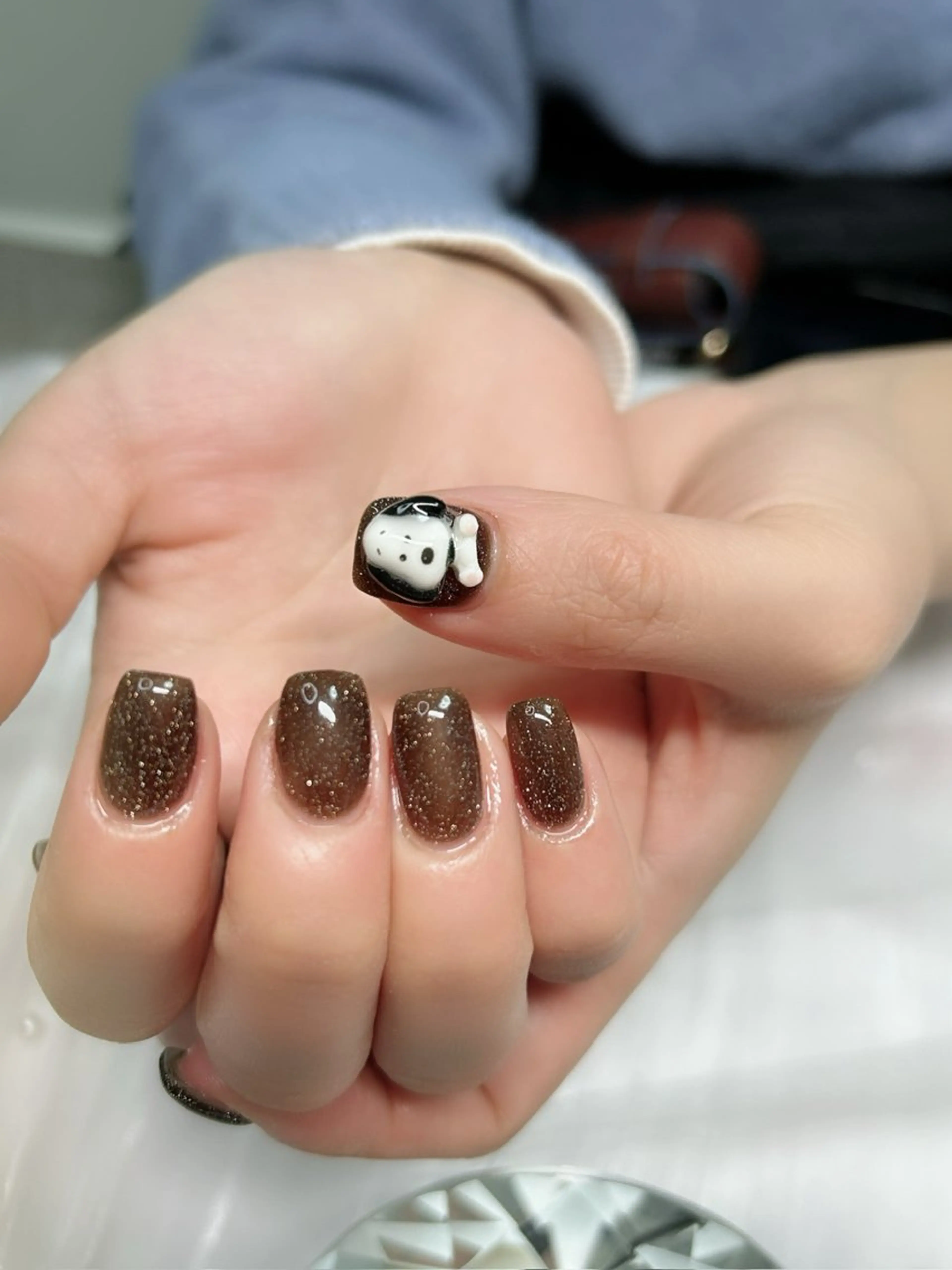 ネイル アートネイル フレンチネイル ジェルネイル グラデーション マグネットネイル ハンドネイル Cute Tips nailのネイルデザイン