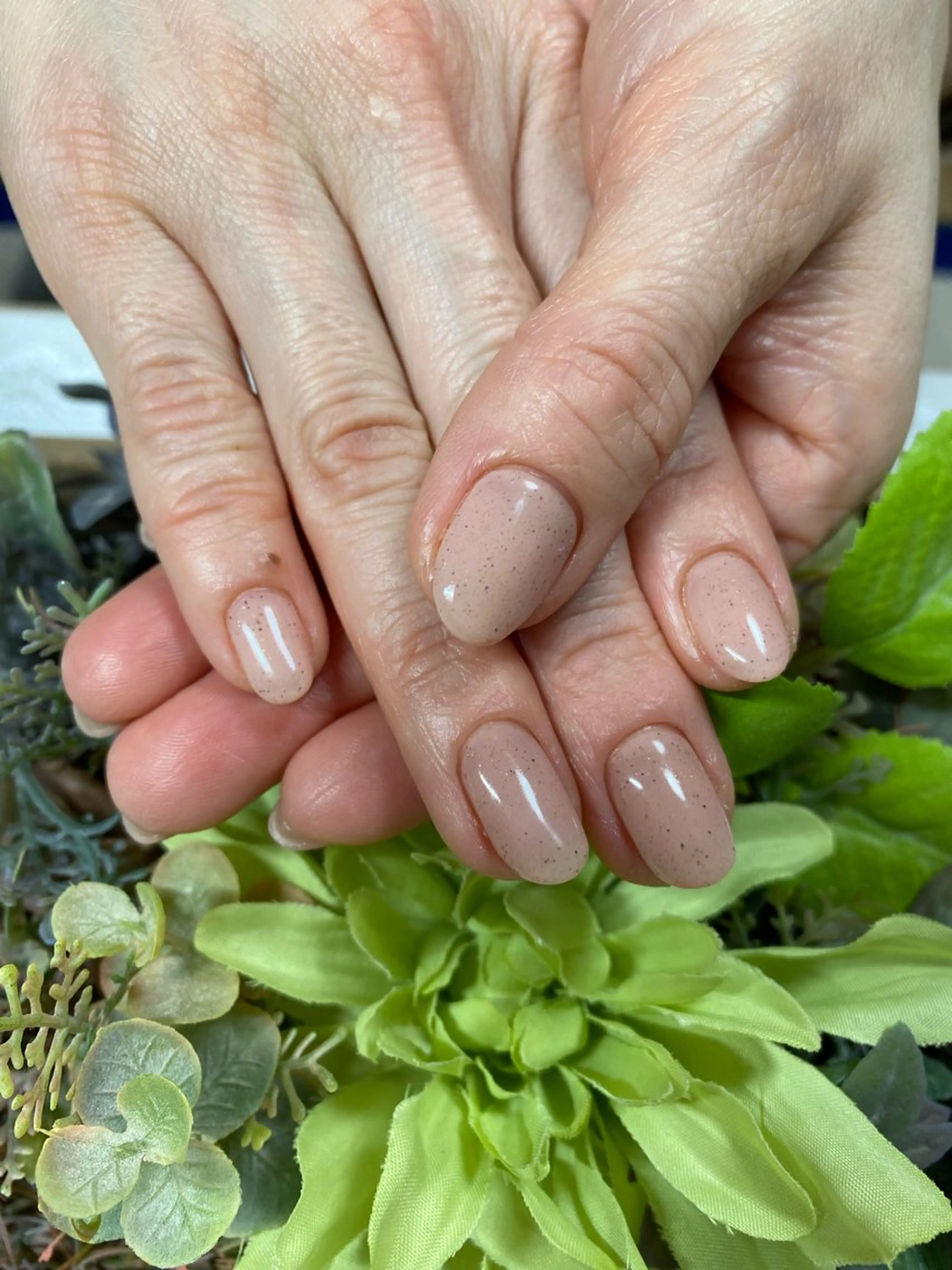 ネイル ゴールド キラキラネイル Glanz  Nail aのネイルデザイン