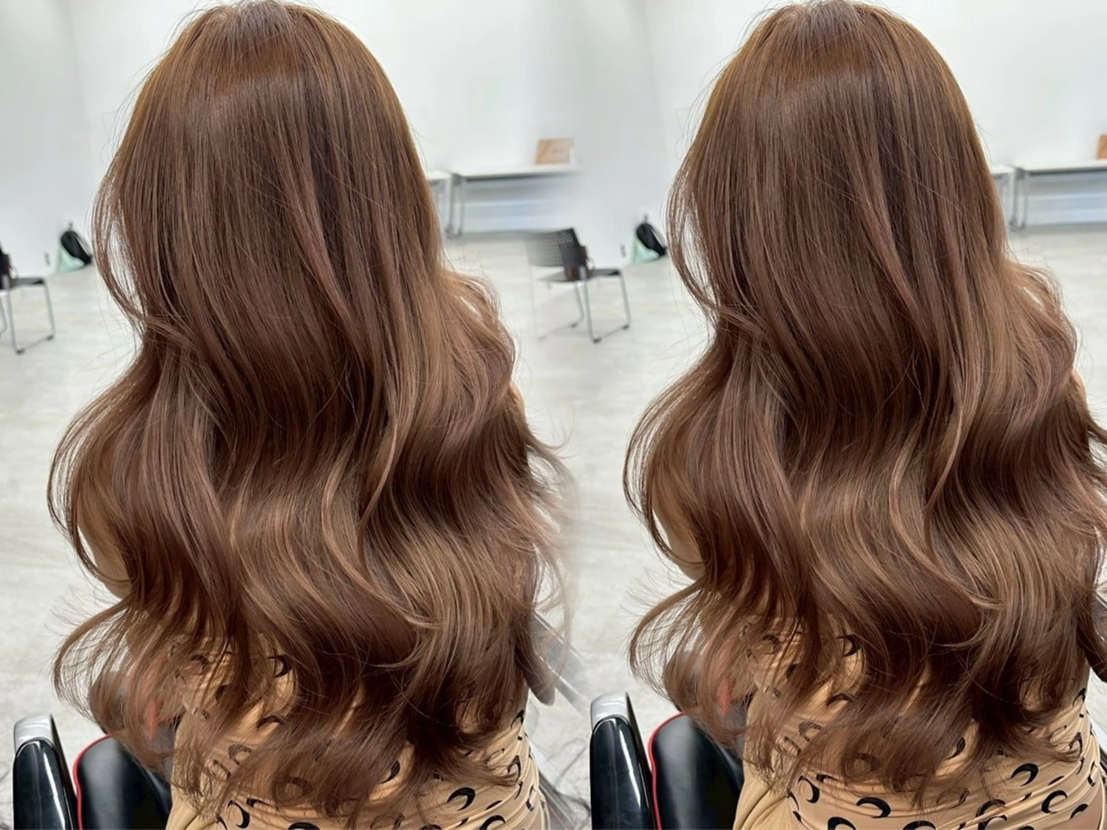 セミロング カット ヘアカラー トリートメント 谷川が作る熊本1🏅 ＆レイヤーカットのヘアスタイル