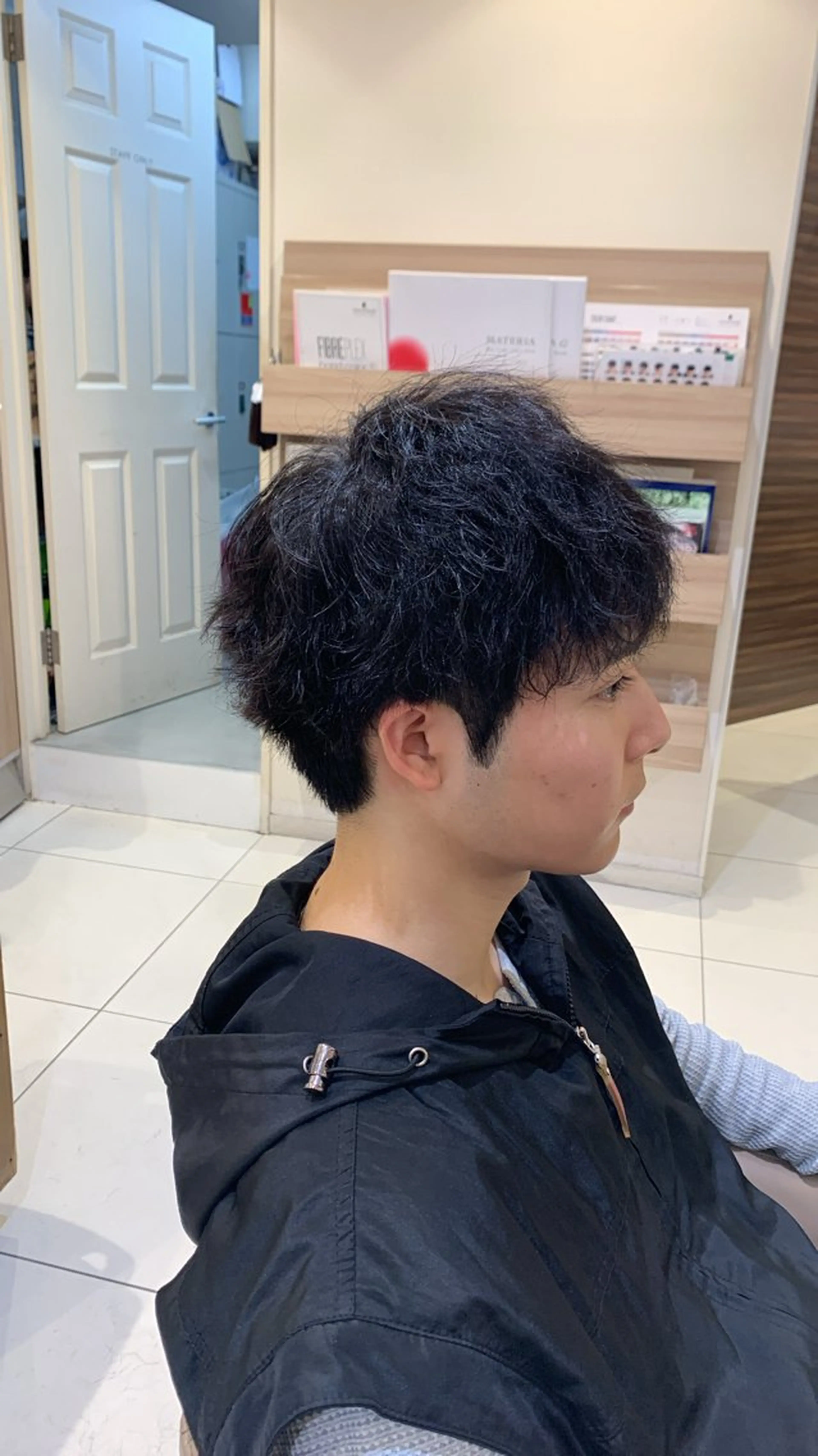 メンズ メンズパーマ カットモデル募集中 ハルトのヘアスタイル
