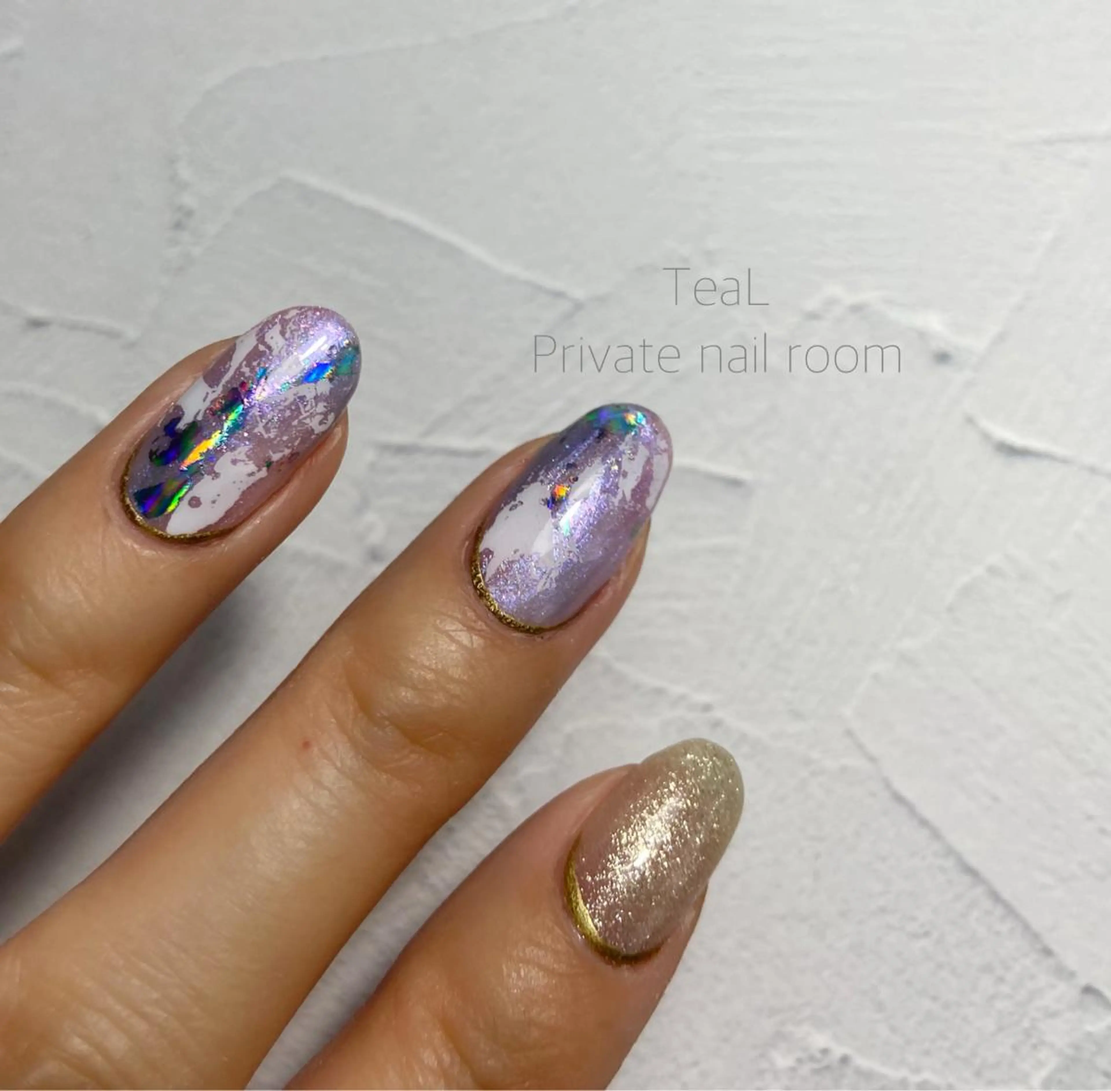 ネイル ハンドネイル TeaL nailのネイルデザイン