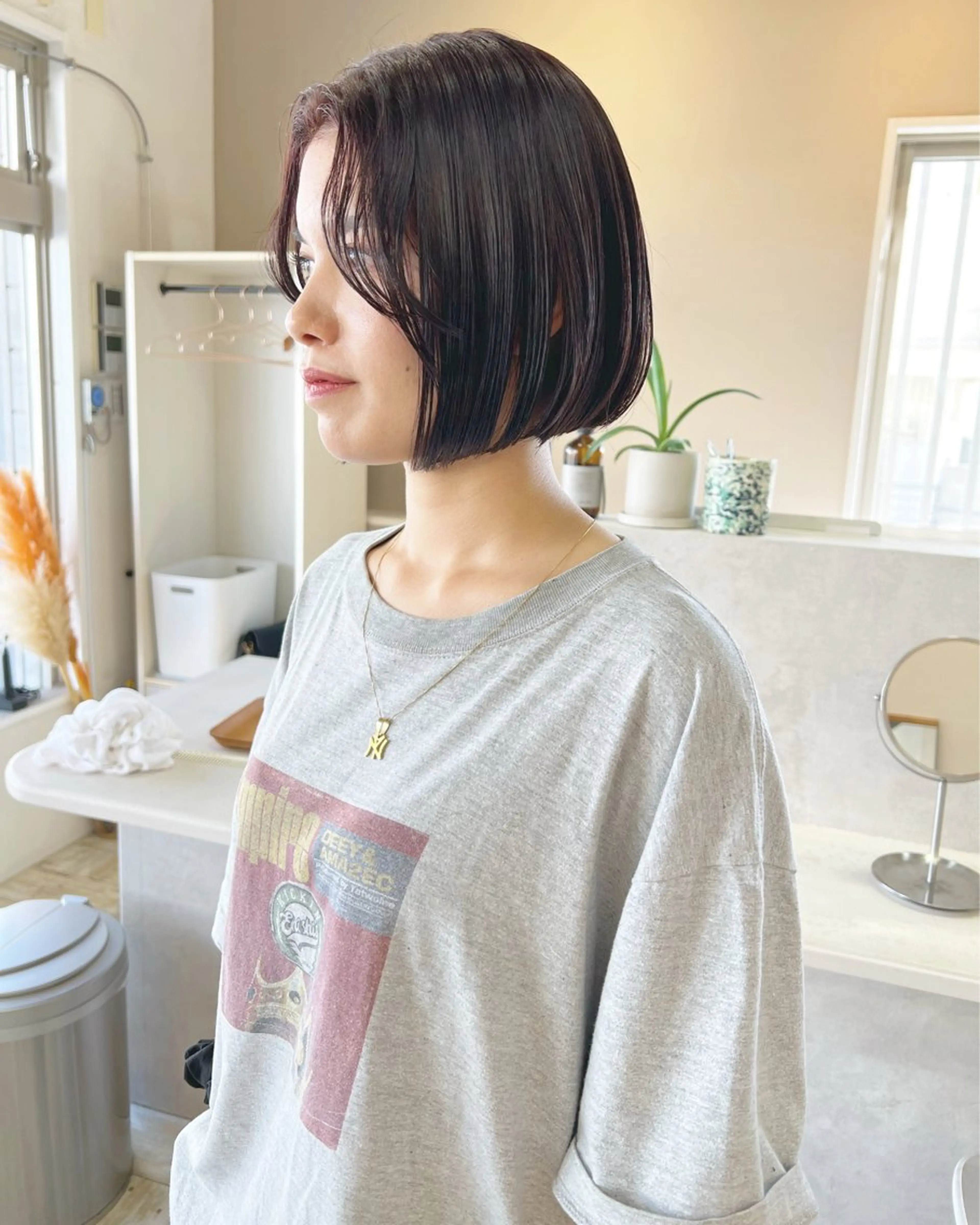 ショート カラー テトネ タカシのヘアスタイル