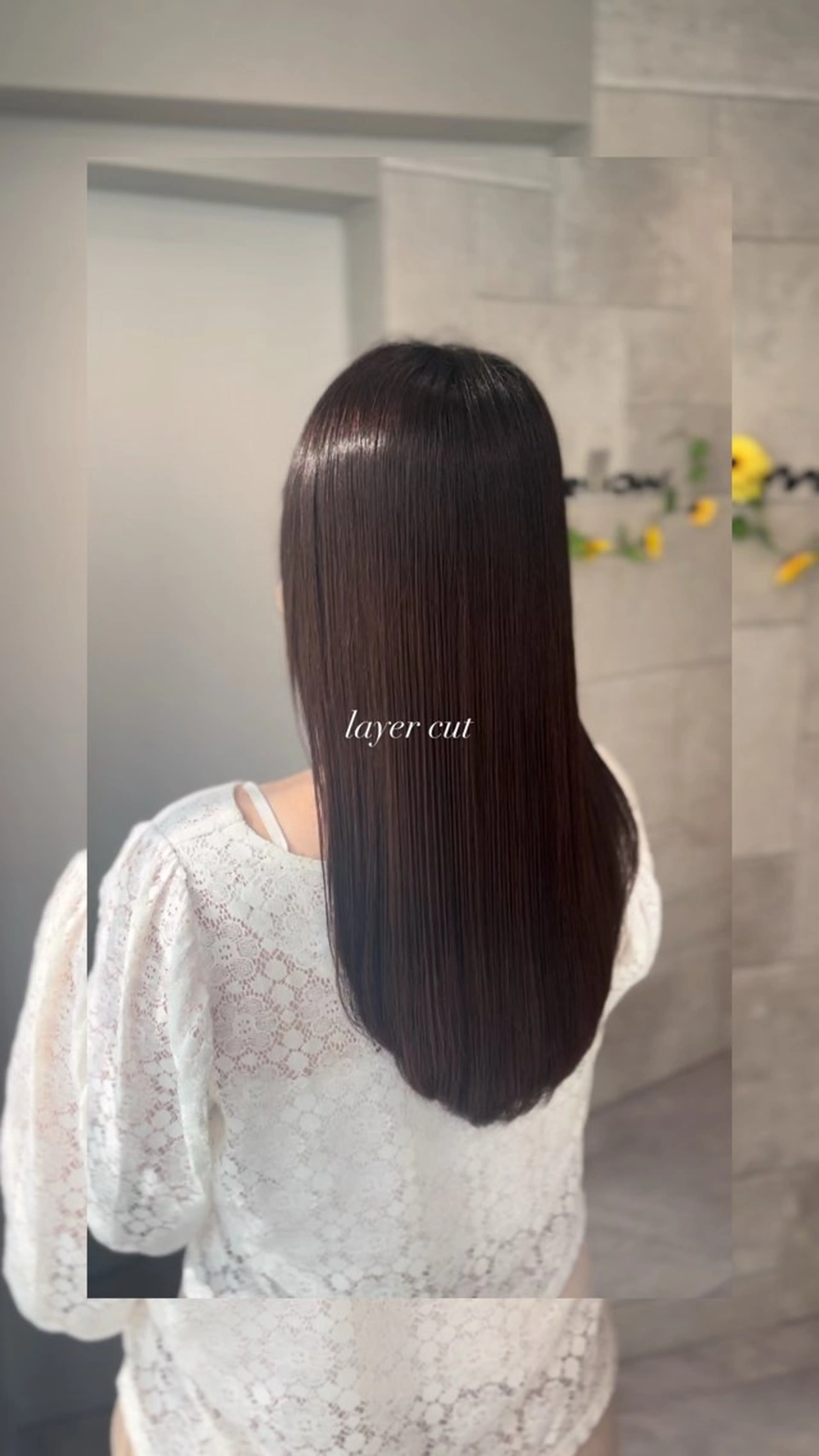 🎀レイヤーカット🎀の写真