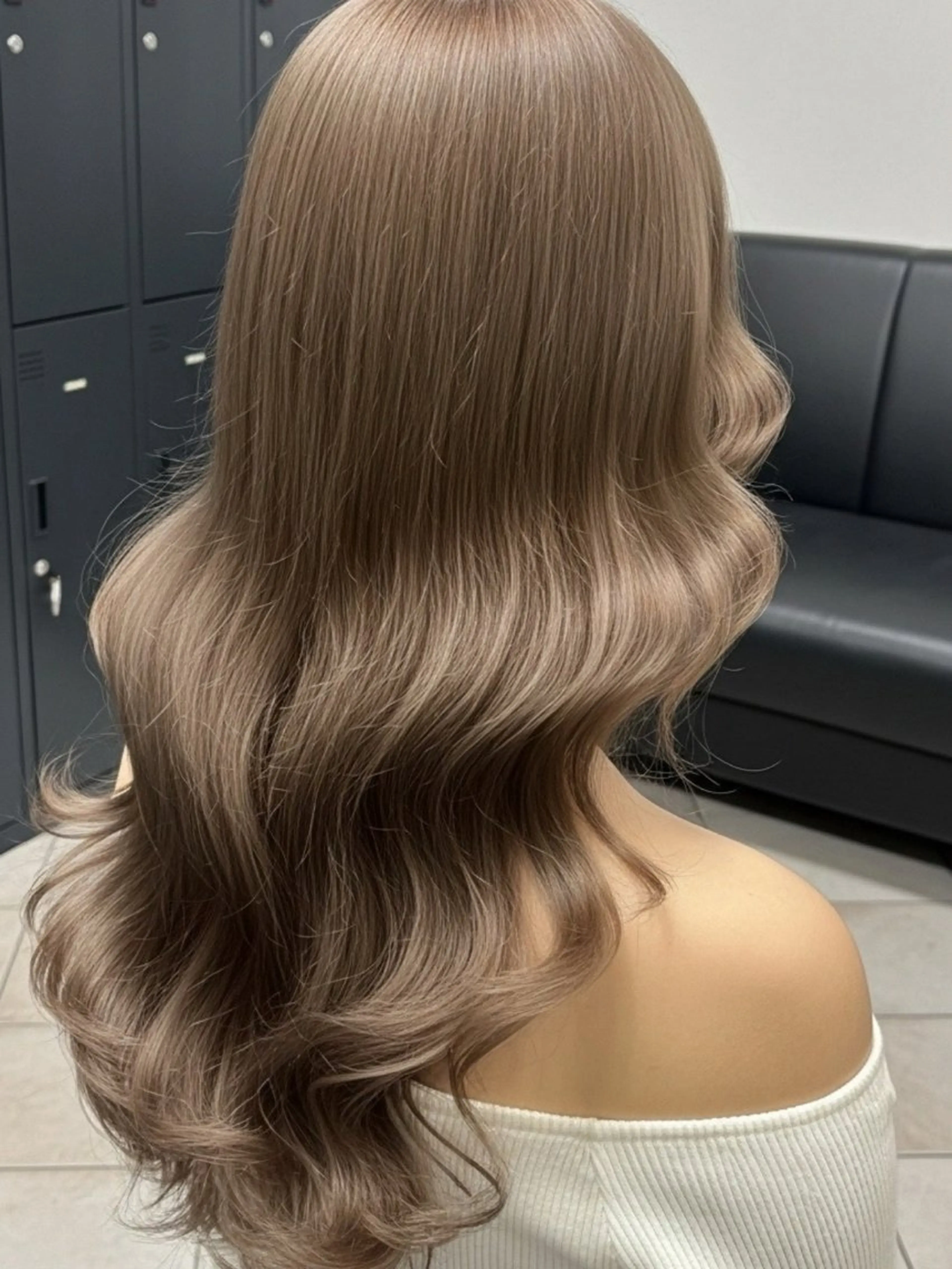 ロング 横田 未来のヘアスタイル