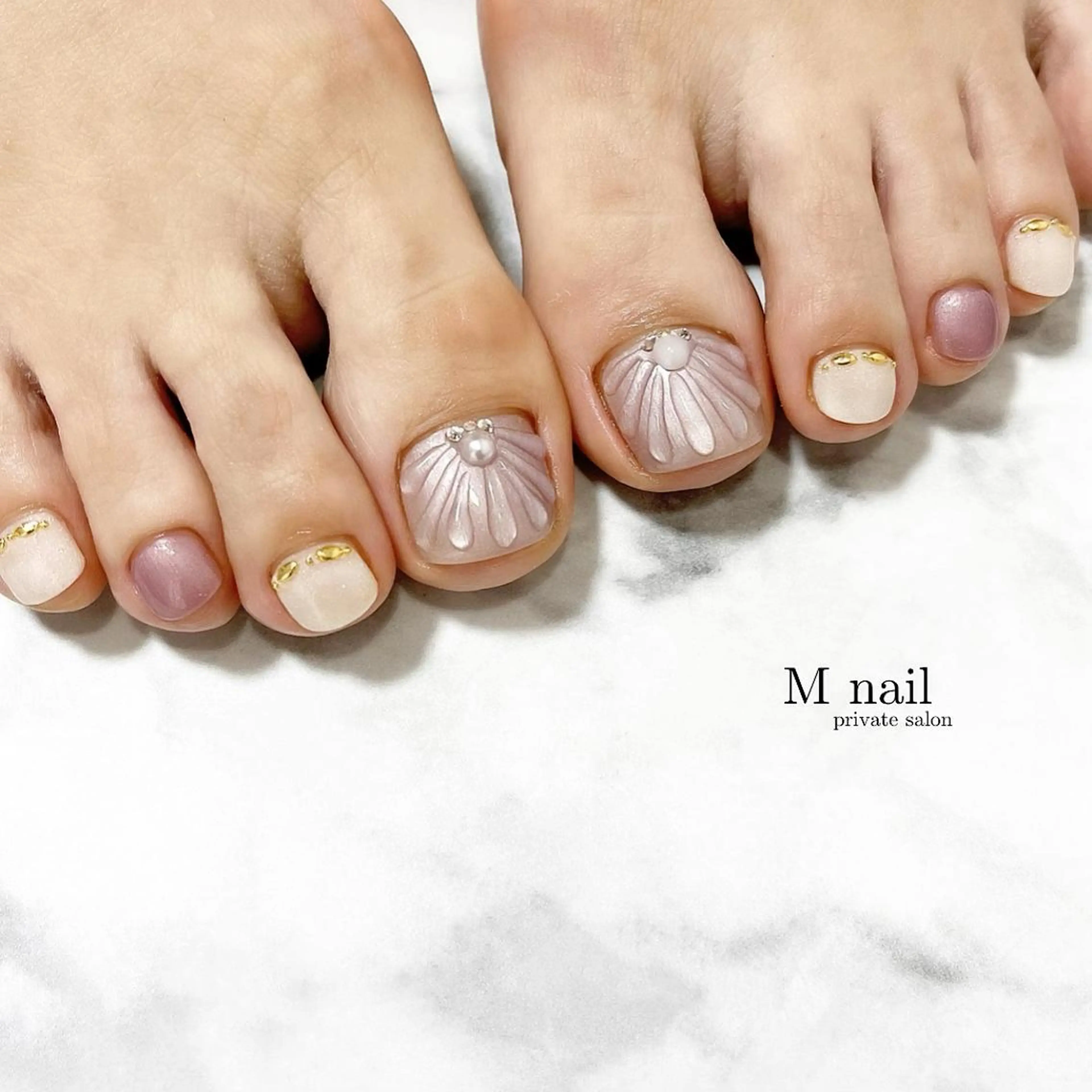 ネイル ハンドネイル M　nail所属・M nailのネイルデザイン