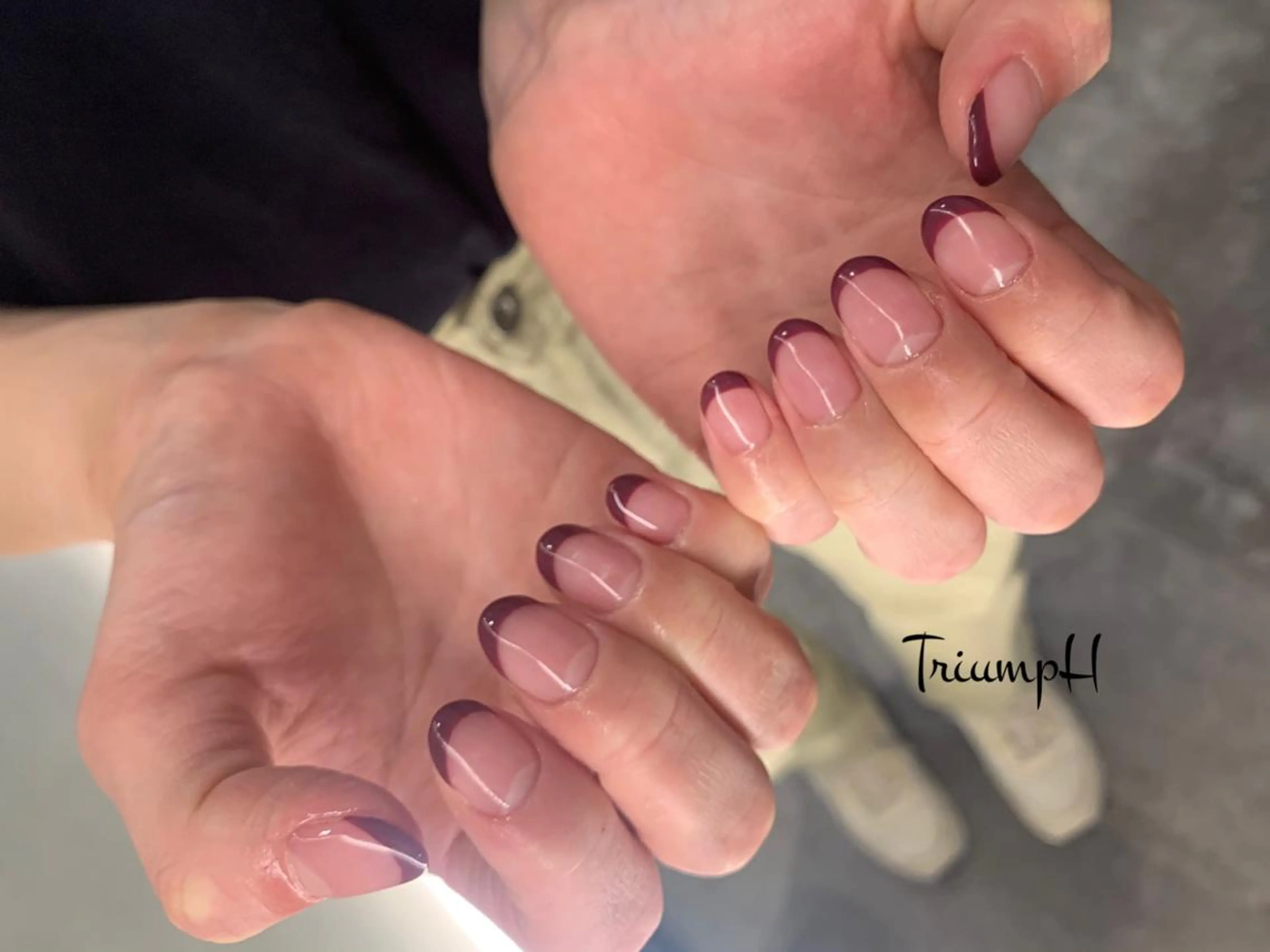 ネイル フレンチネイル Natsuko 🐥のネイルデザイン