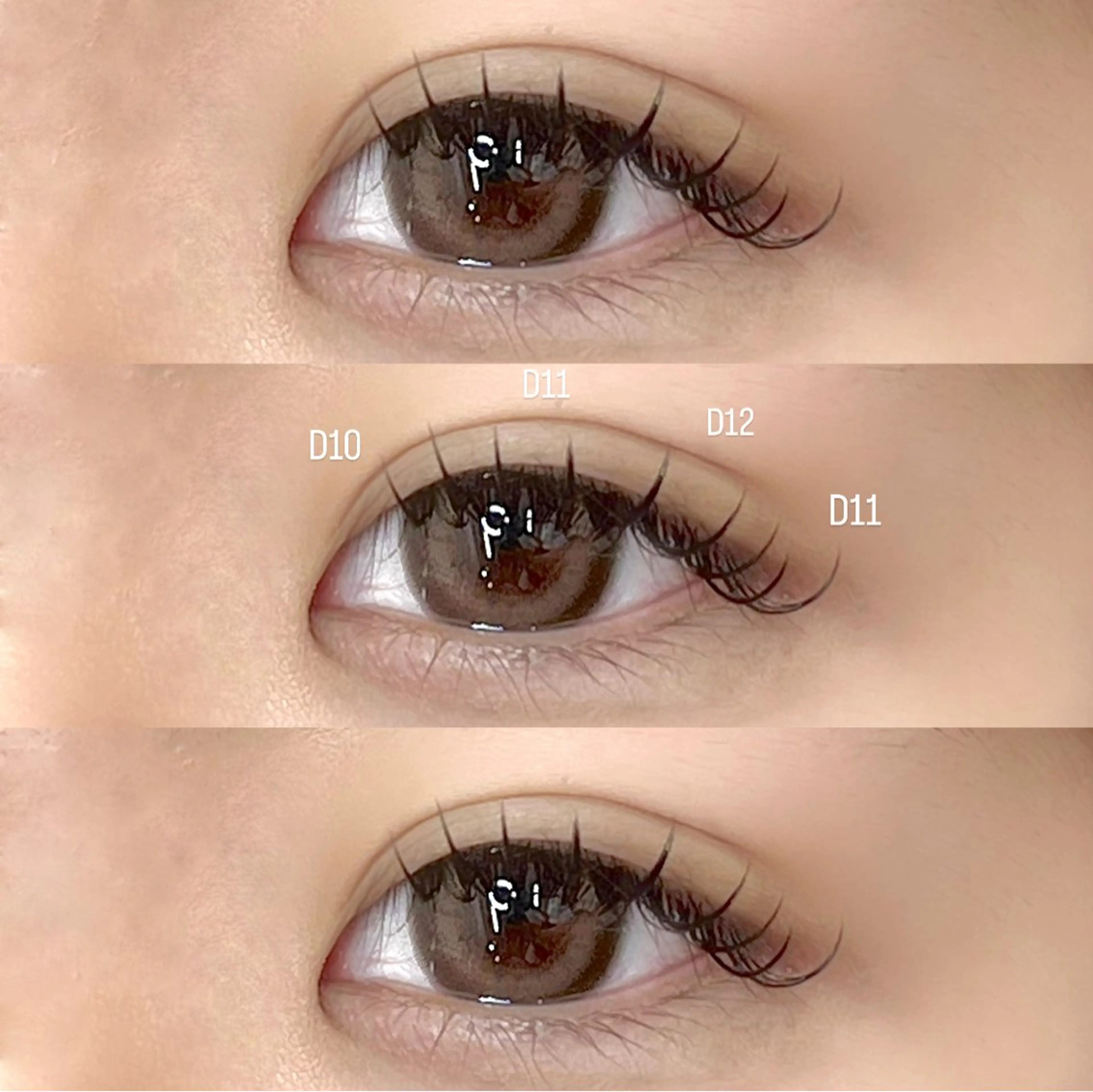 マツエク・マツパ Dカール マツエク LASHBaby NAOMIのマツエク・マツパデザイン