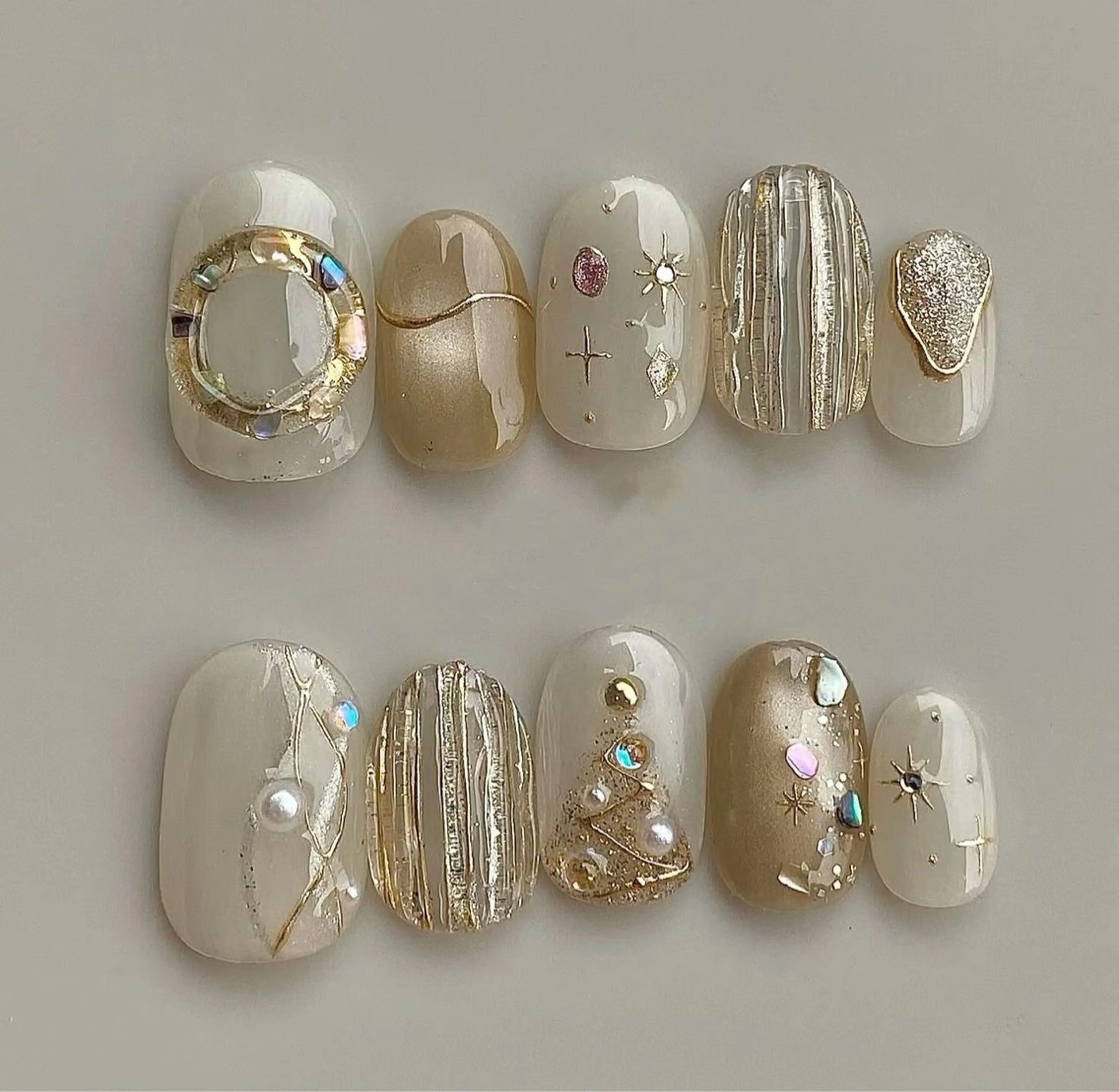 ネイル アートネイル チークネイル 長さ出し フレンチネイル ジェルネイル YK Beauty Salonのマツエク・マツパデザイン