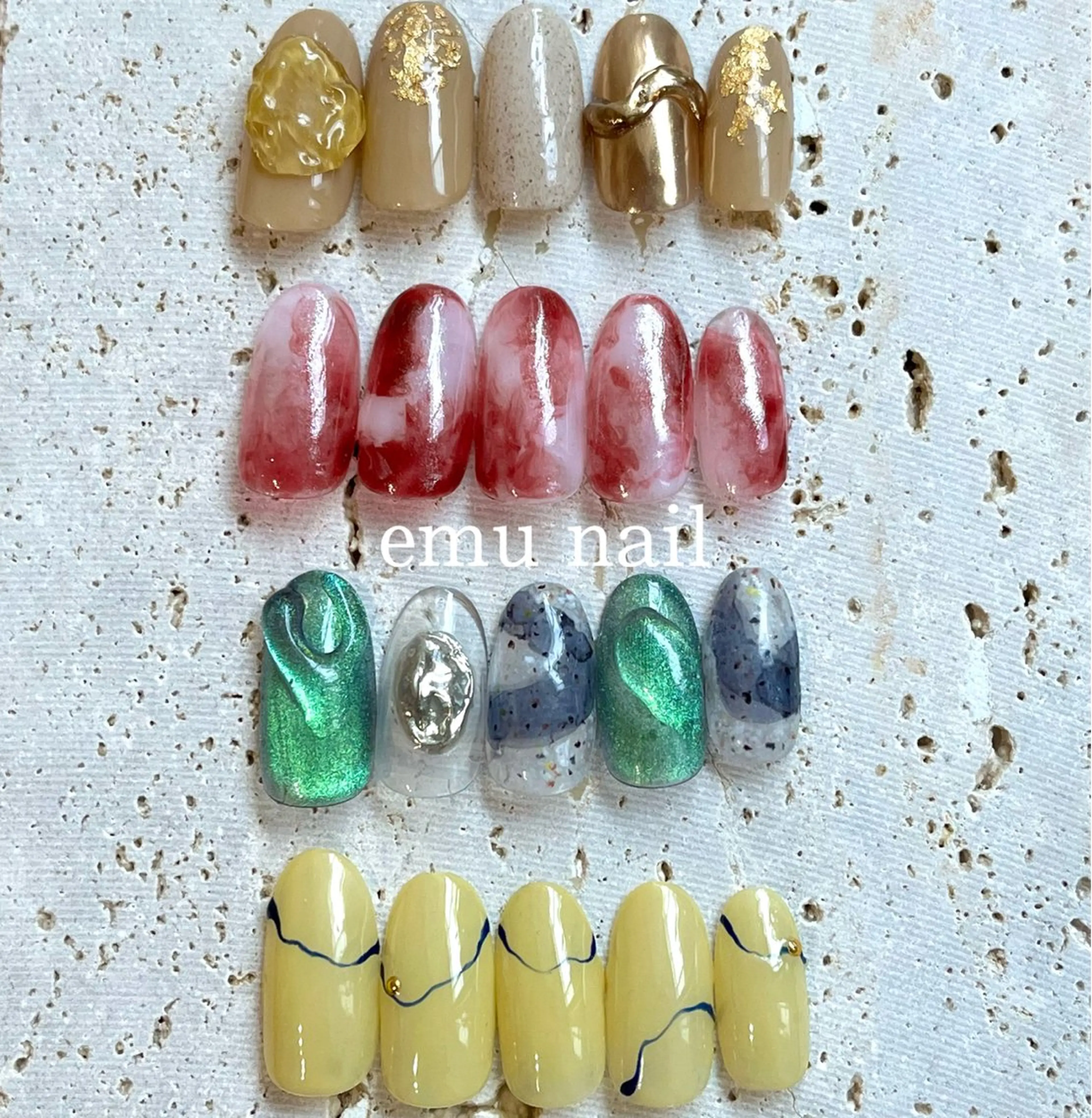 ネイル emu nail yuのネイルデザイン