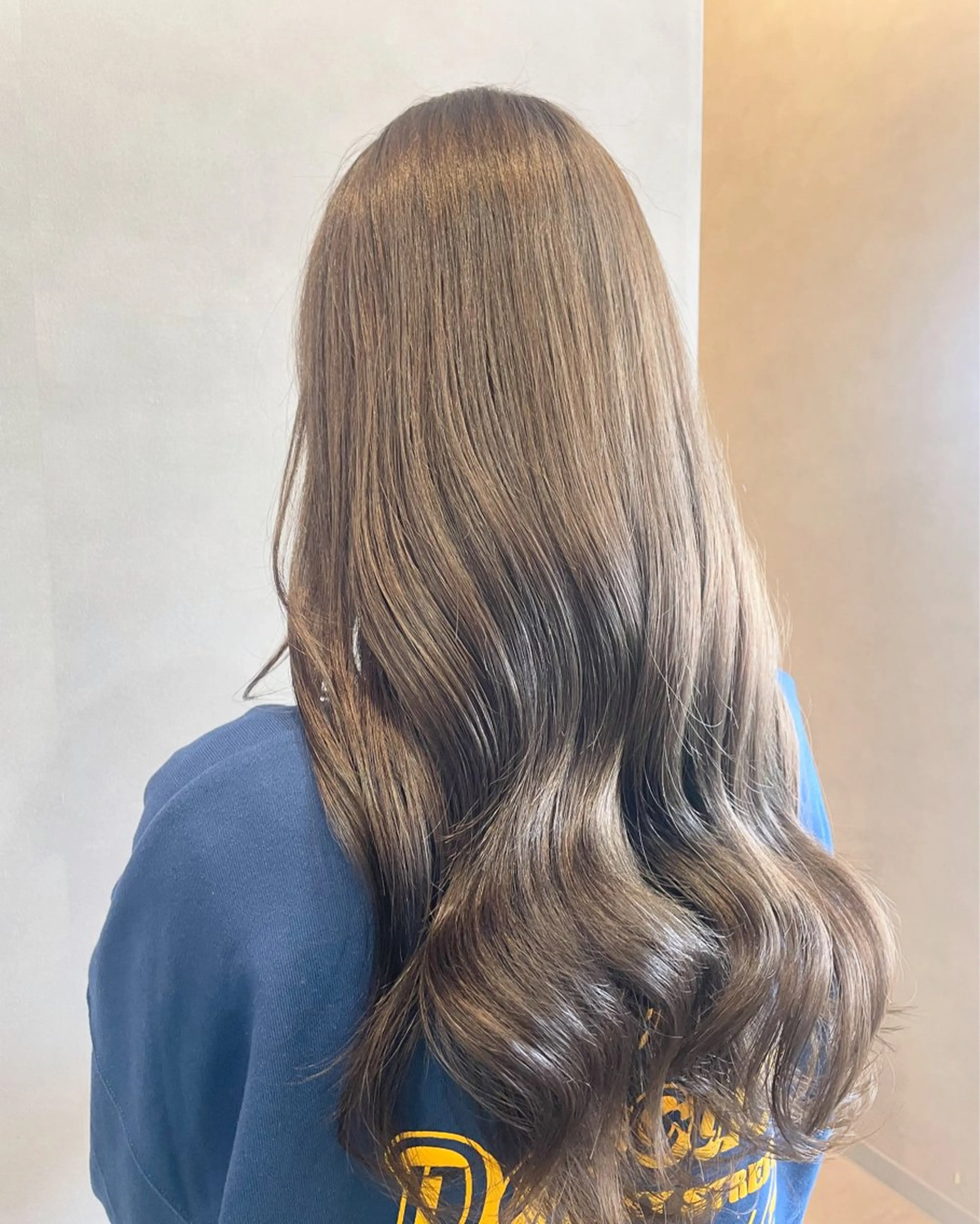 ロング カット ヘアカラー トリートメント 柄澤 菜南子のヘアスタイル