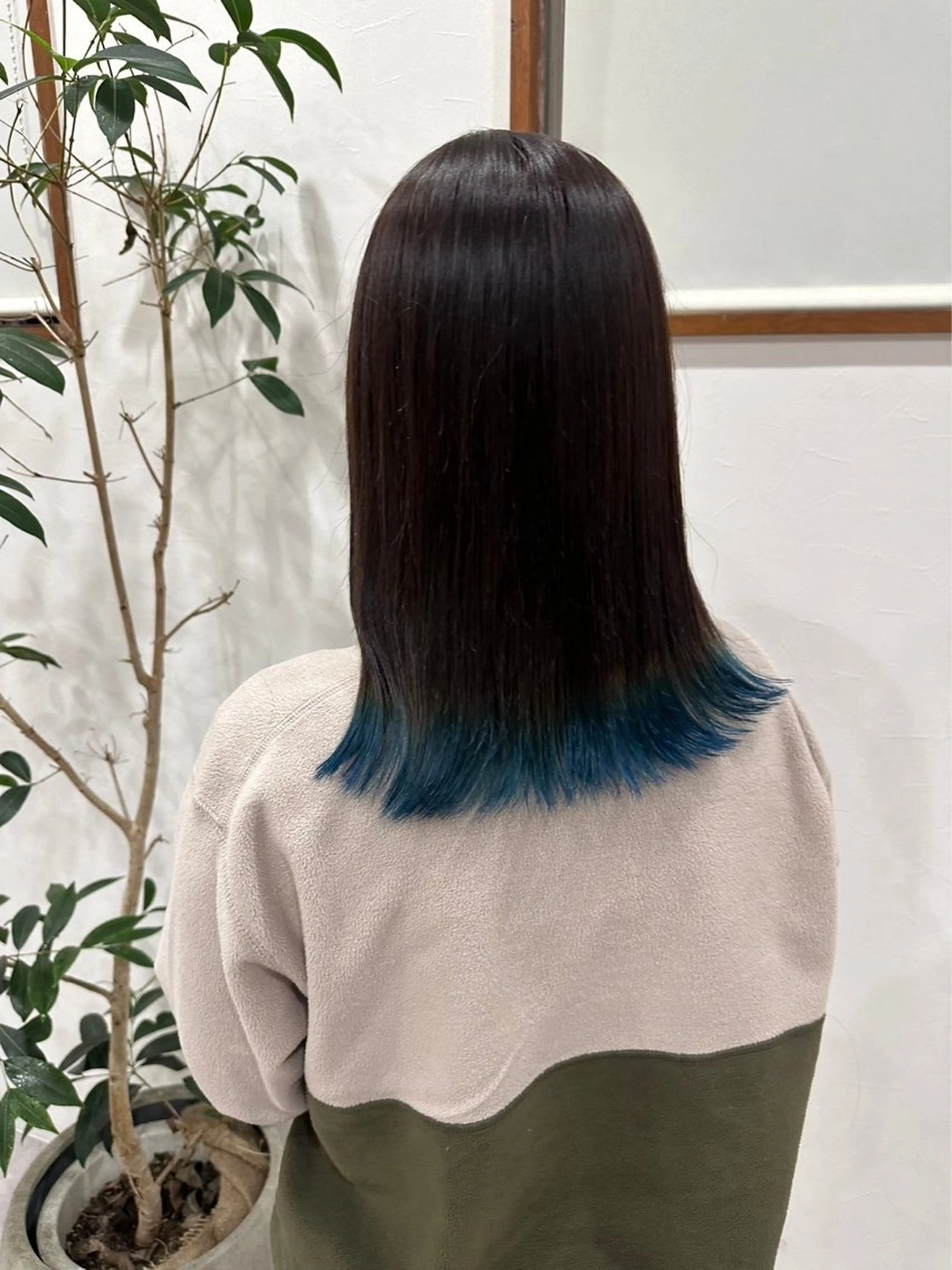 セミロング カラー 🫧MANA レイヤーカット🌙のヘアスタイル