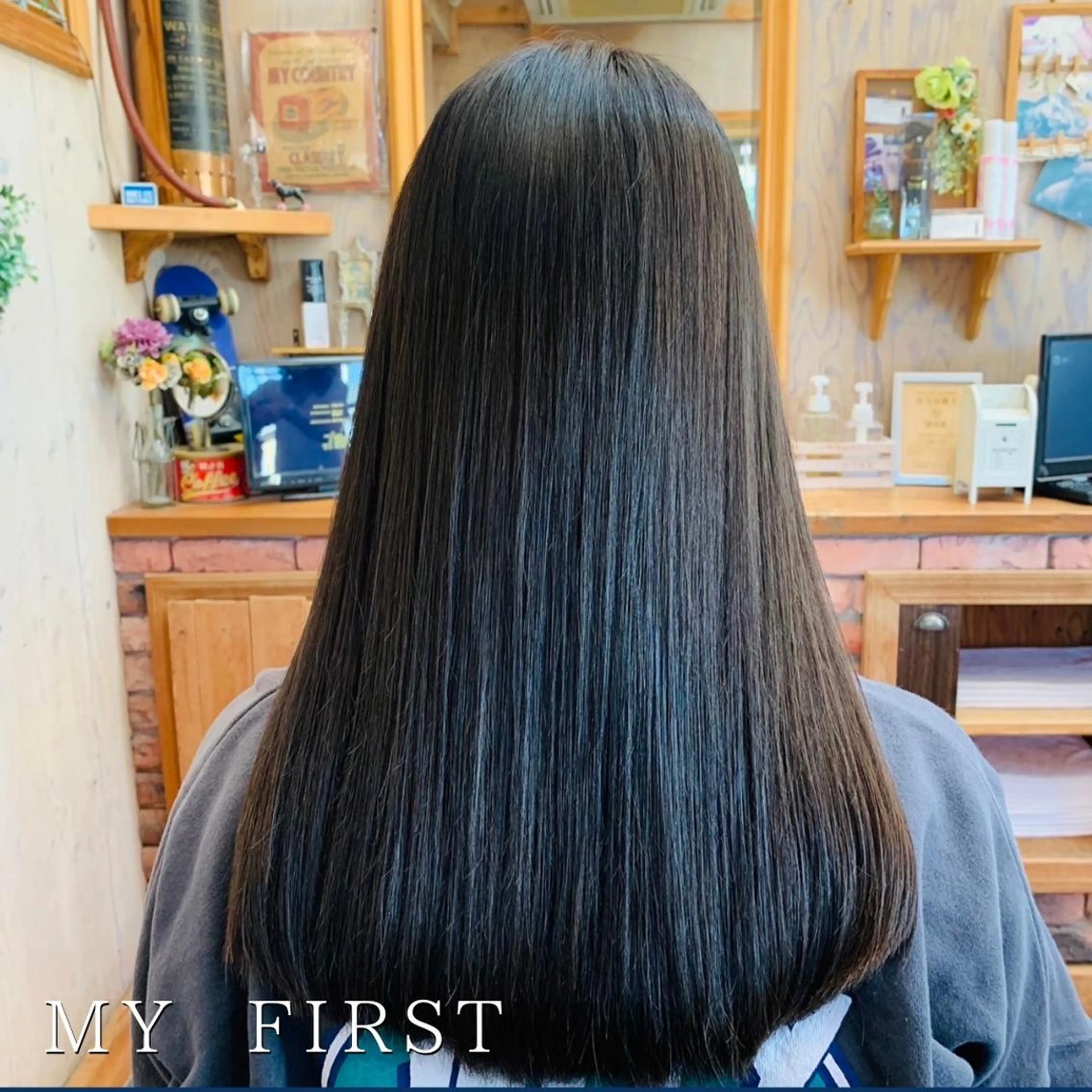 ロング 大山 ひとみのヘアスタイル