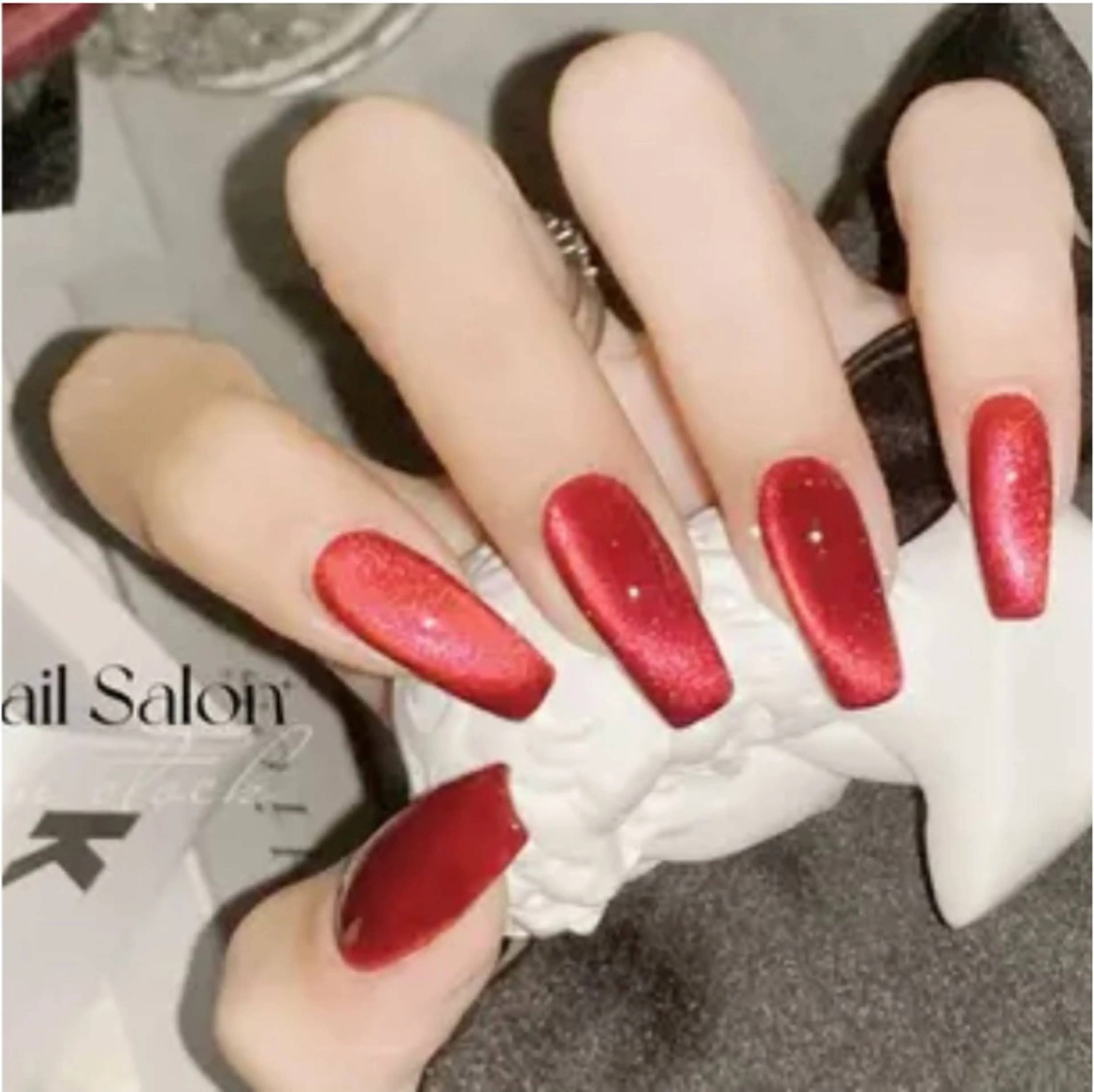 ネイル ハンドネイル H3 Nail Tsuki🦋💙のネイルデザイン