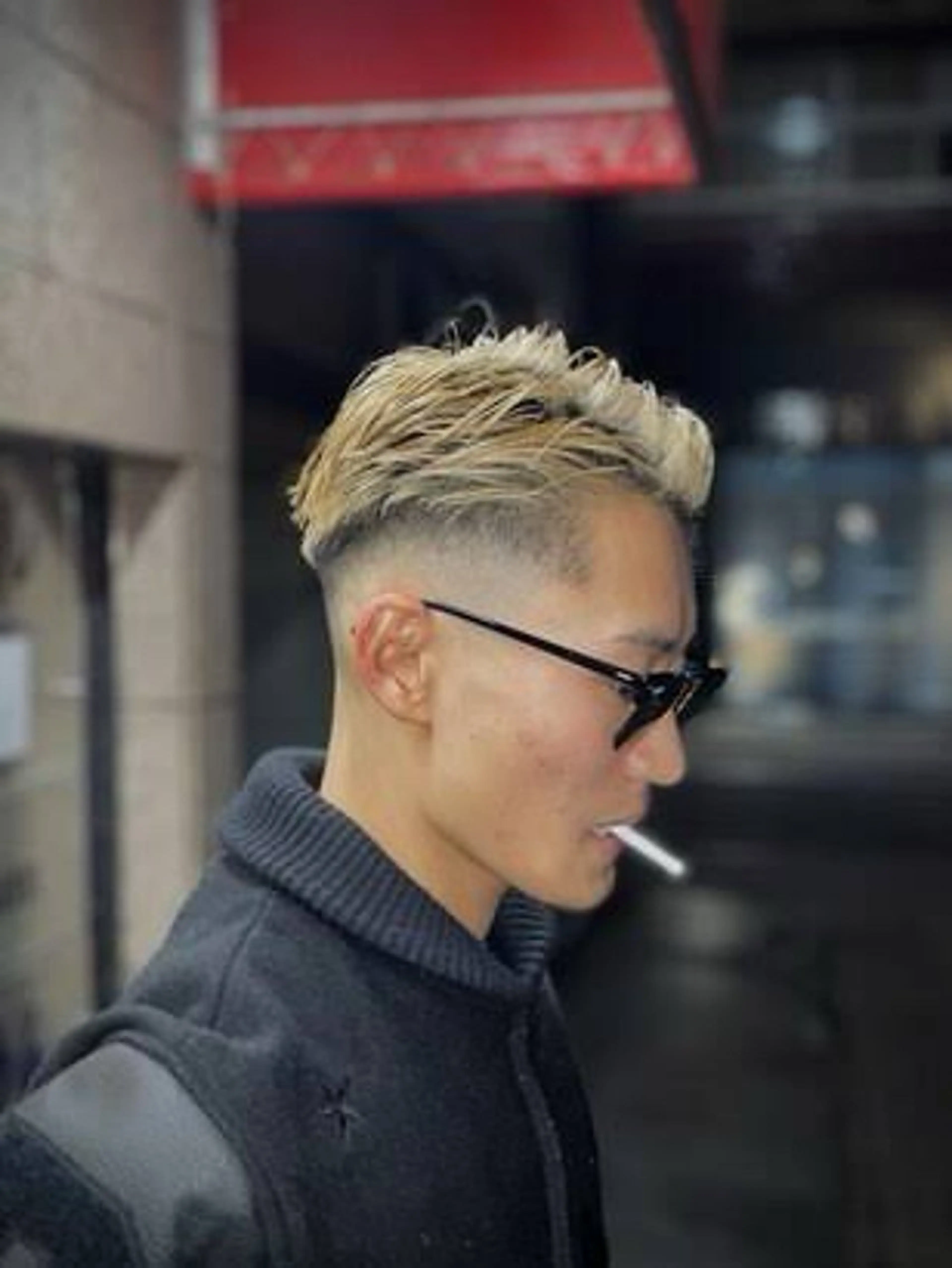 メンズ room.（ルーム）所属・0.0mmスキンの男 ／山崎雄大のヘアスタイル