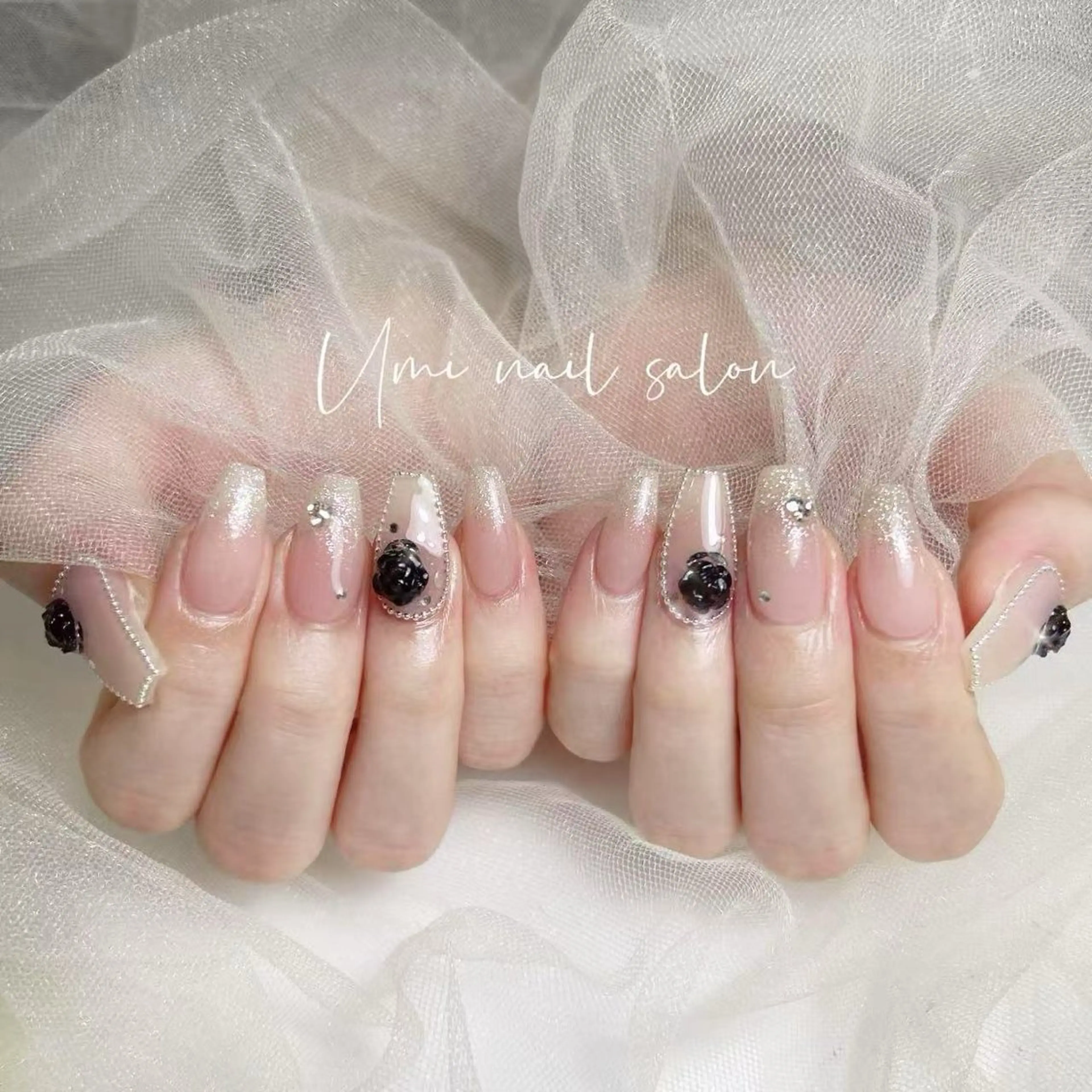 【Hand】🎀画像持込みデザイン10本🎀（オフ➕500）パラジェルあり💗の写真