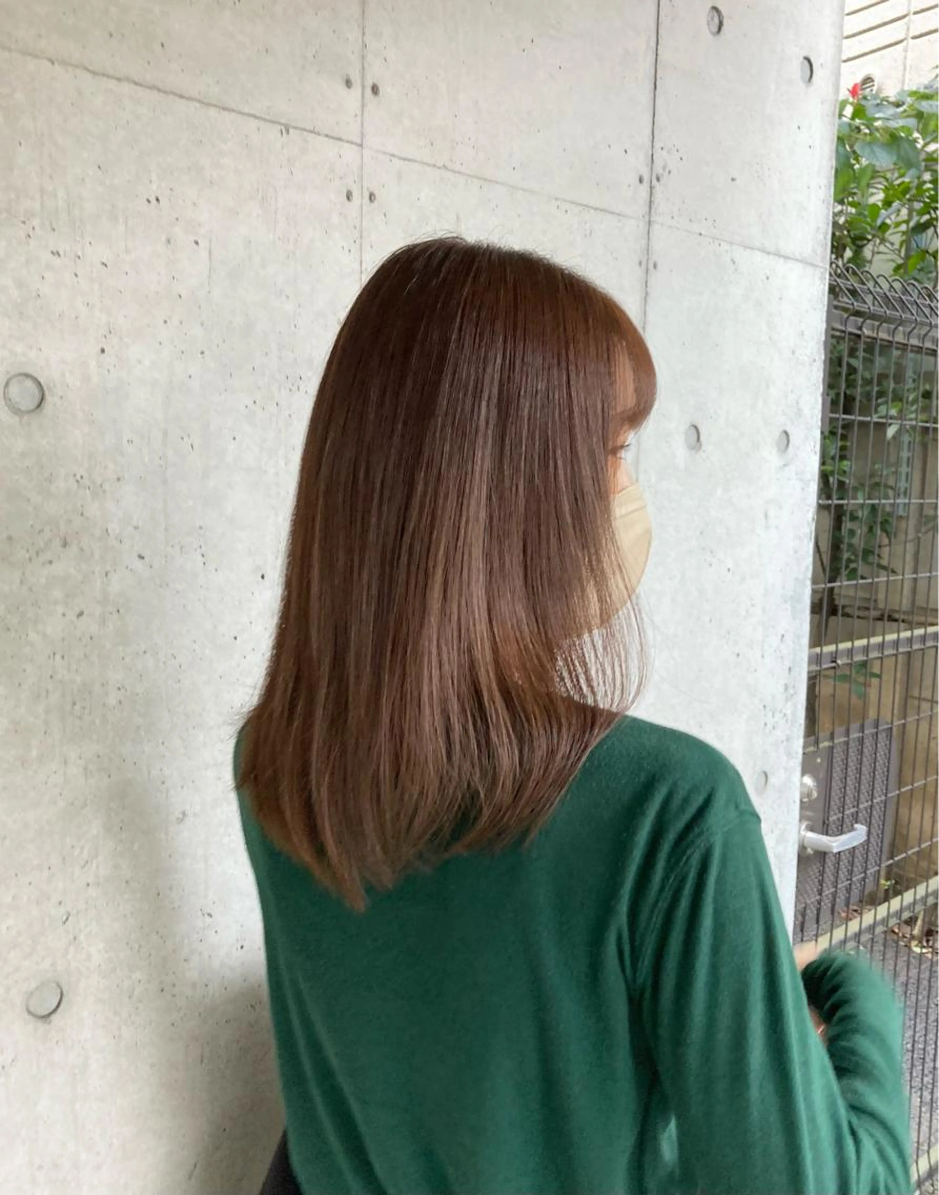 カット＋カラー+ヘアマスク＋ブローの写真