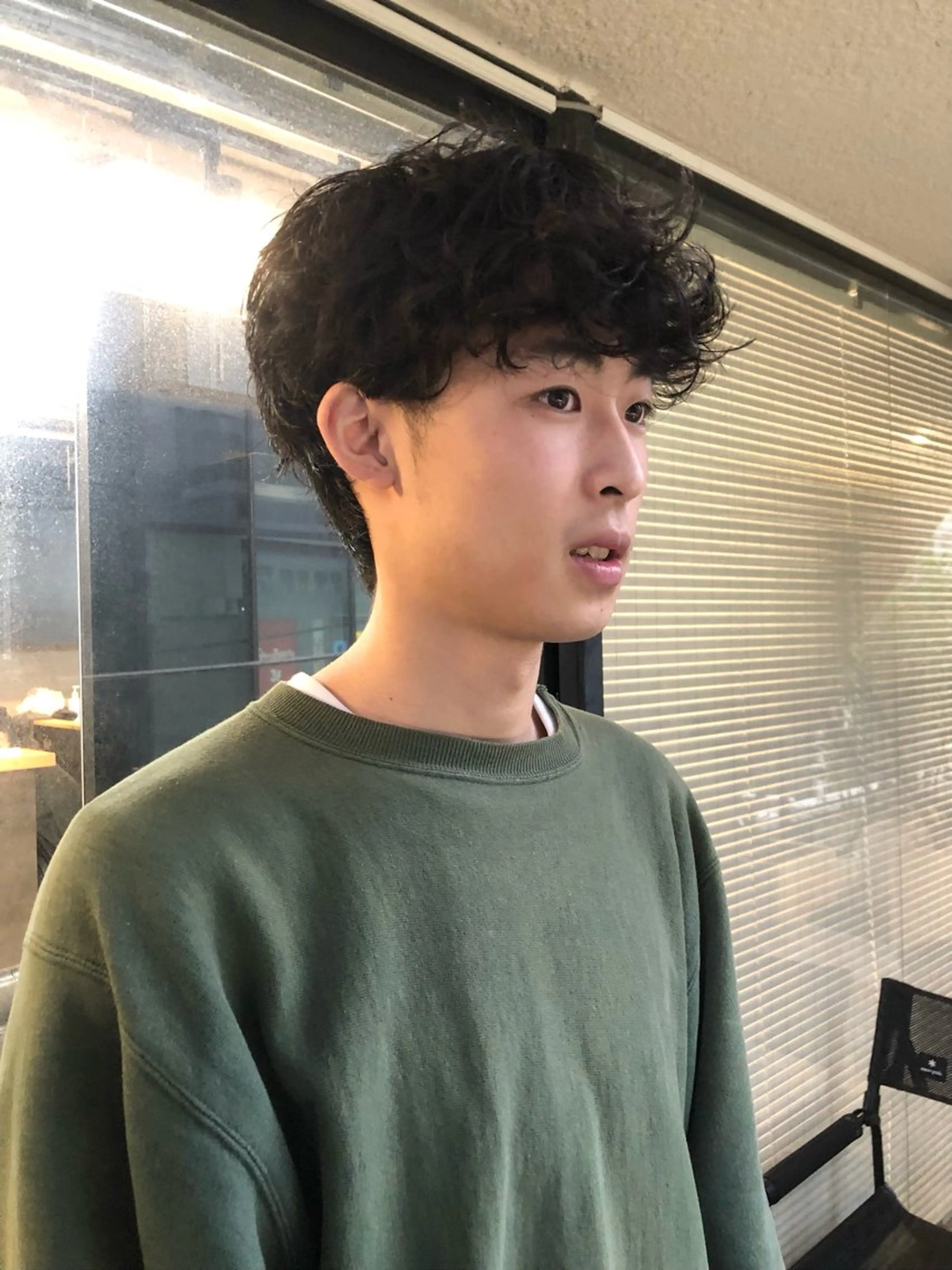 パーマ ヘアアレンジ メンズ メンズパーマ カット パーマ トリートメント ヘアセット ainico+所属・メンズ特化✂️栗原 侑也のヘアスタイル