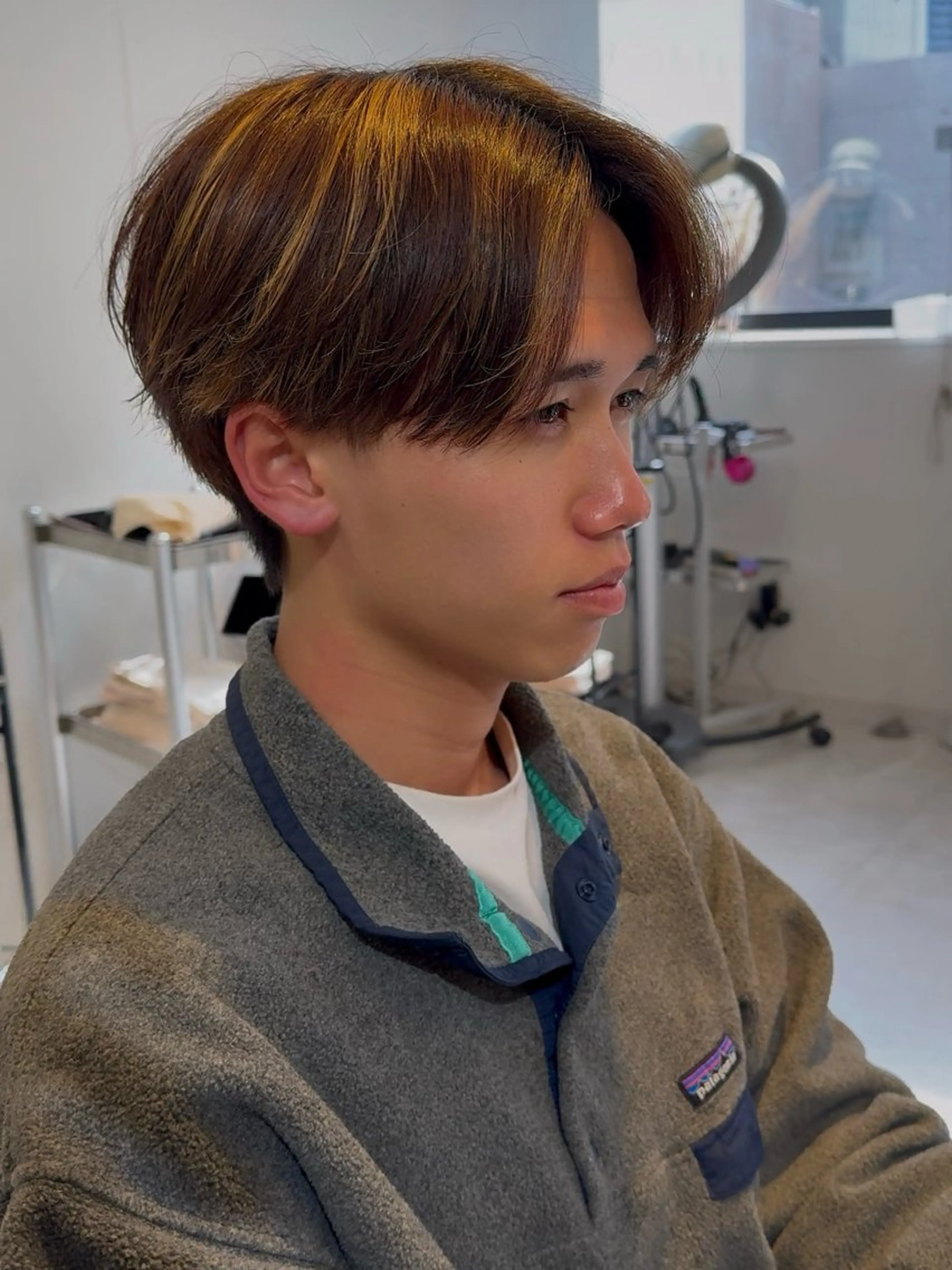 パーマ カット LICO HAIR＆RELAXATION 名駅店所属・メンズ特化美容師/ パーマ/波巻き/陸翔のヘアスタイル