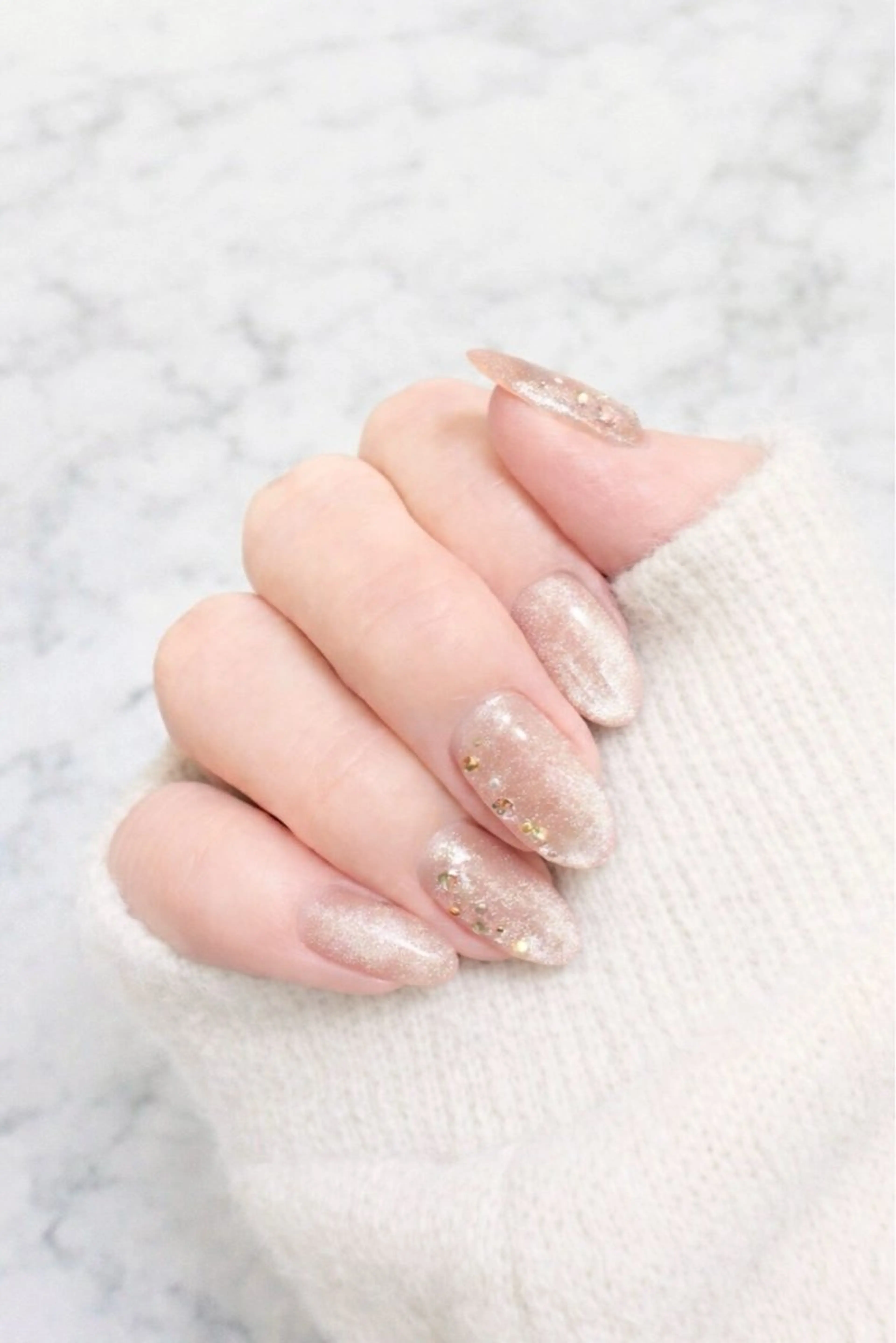 ネイル アートネイル シンプルネイル maninail aoiのネイルデザイン