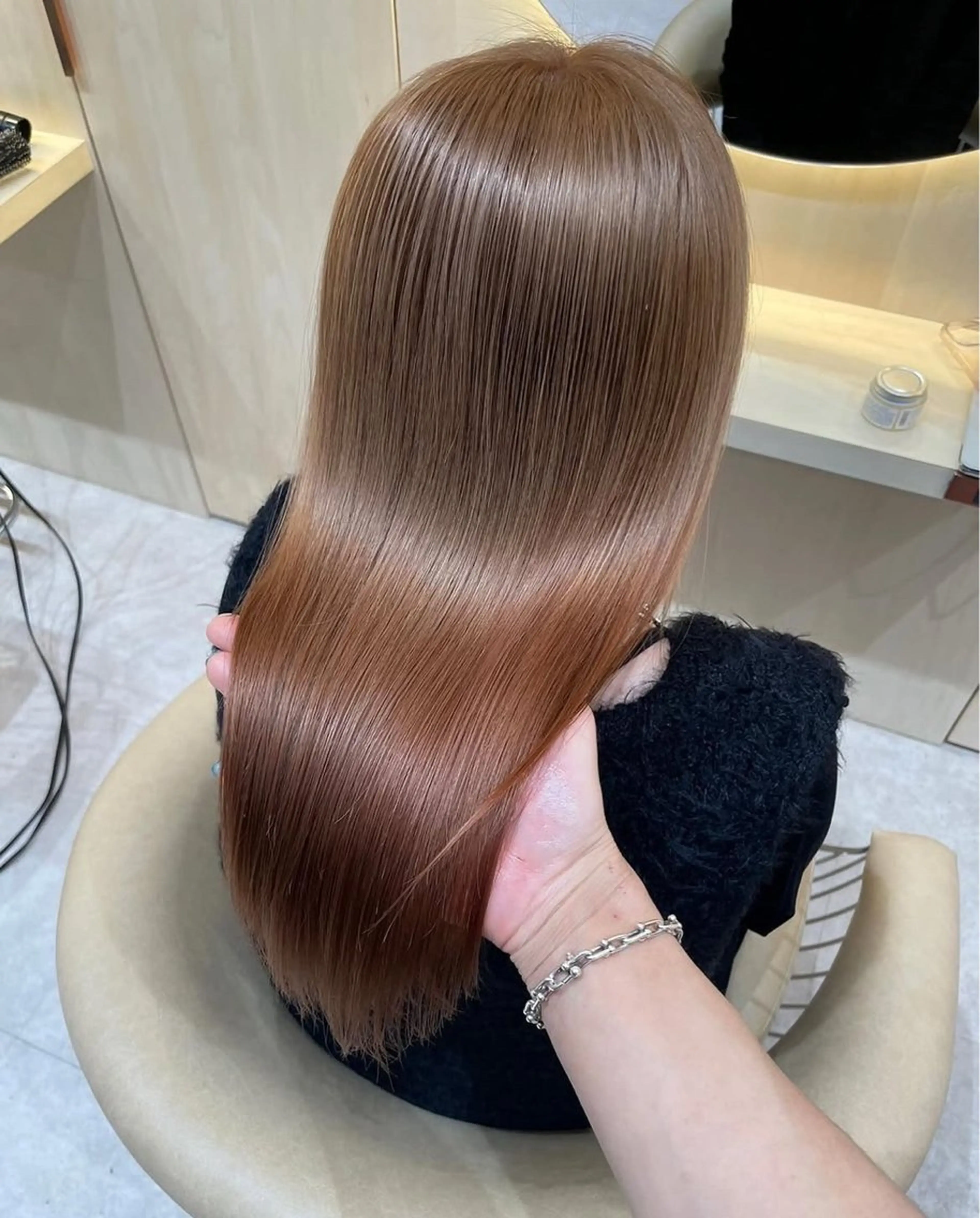 ロング 木村 歌恋のヘアスタイル