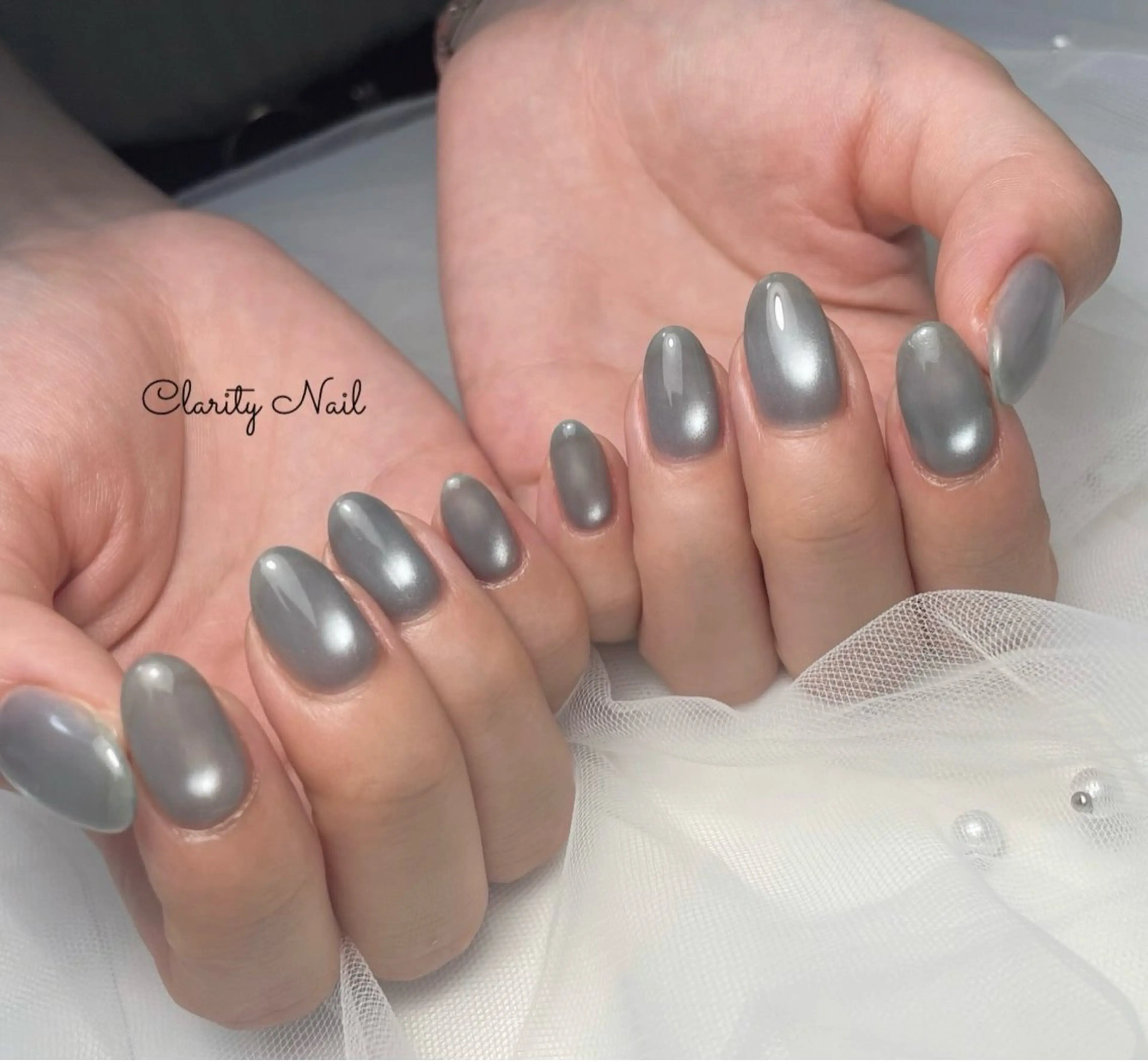 ネイル ワンカラーネイル ハンドネイル Clarity Nailのネイルデザイン