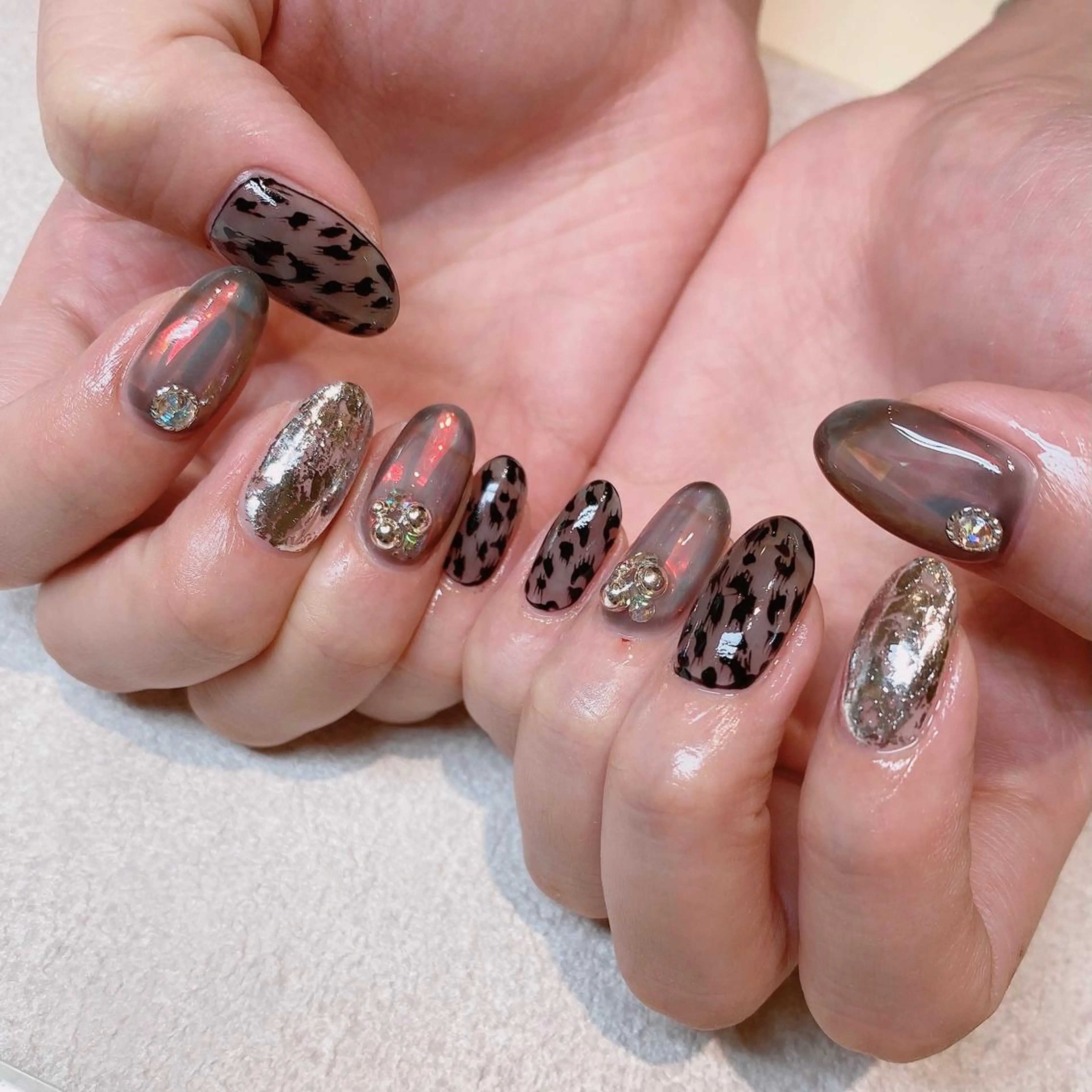 ネイル among アマン所属・lecoa_ kana／amongのネイルデザイン