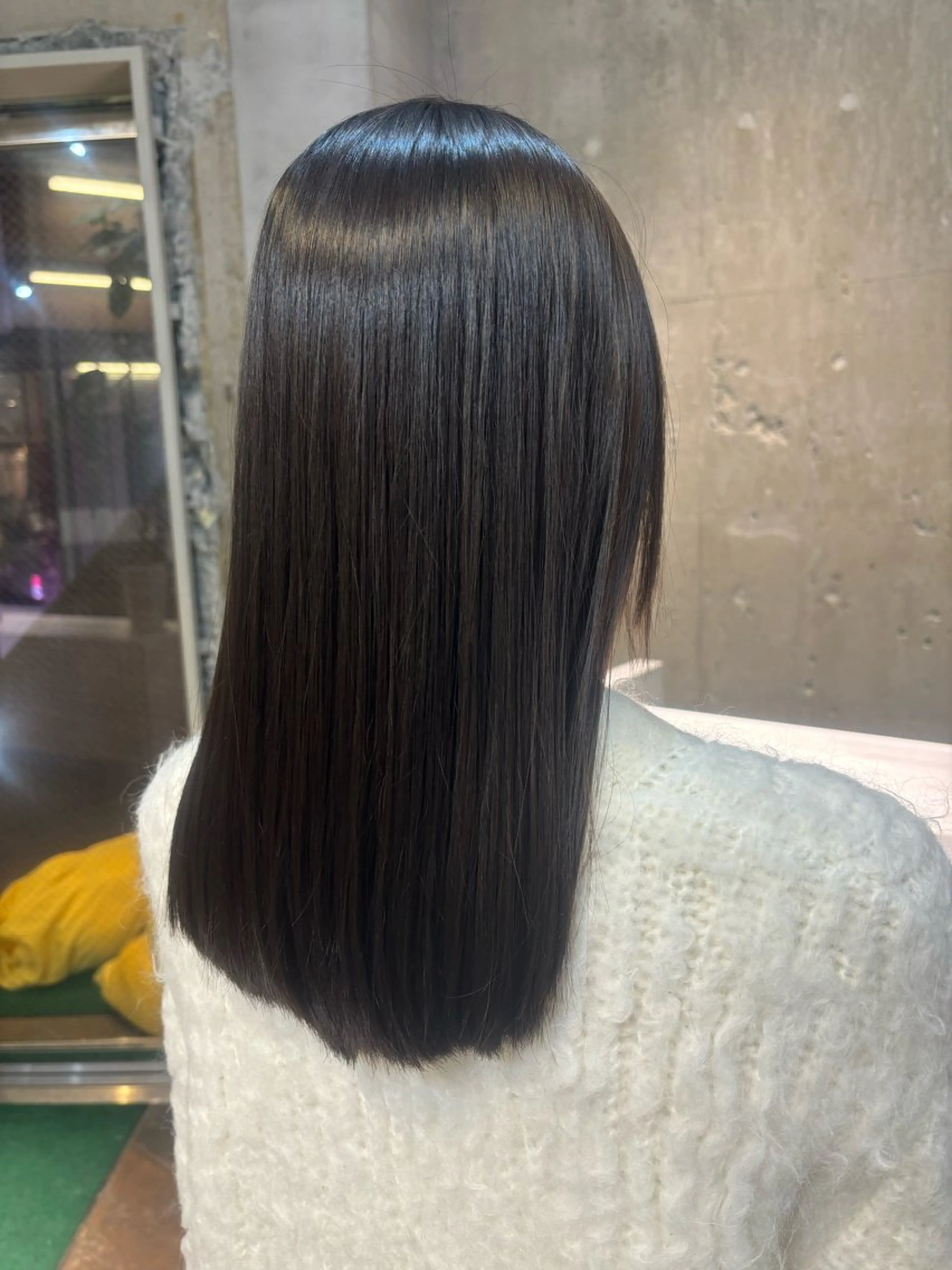 ロング パーマ ストレートパーマ パーマ パーマ、ストレート 🫧ちひろ🫧のヘアスタイル