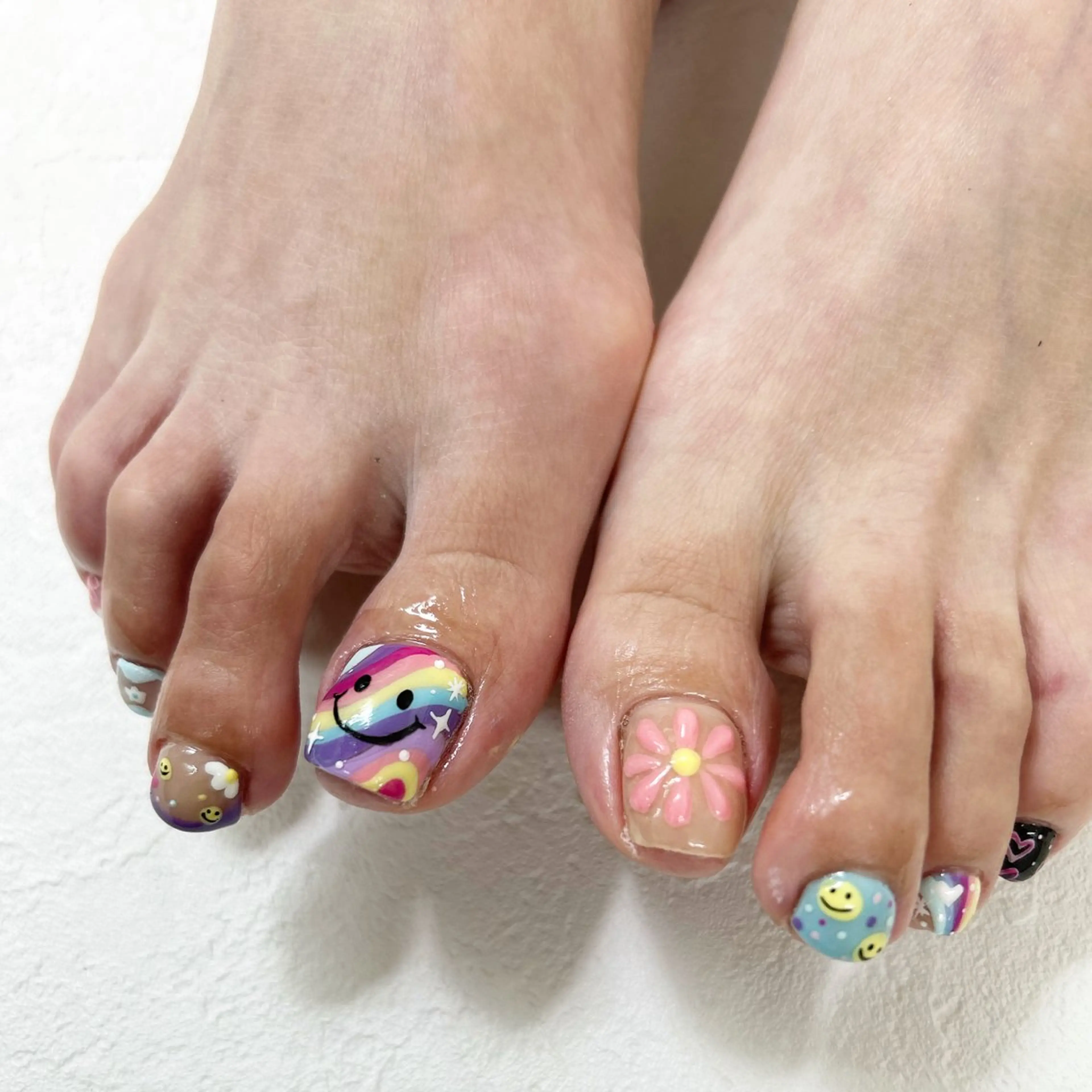 ネイル フットネイル ネイルサロンmuumii所属・東十条muumii ネイルまつ毛のネイルデザイン