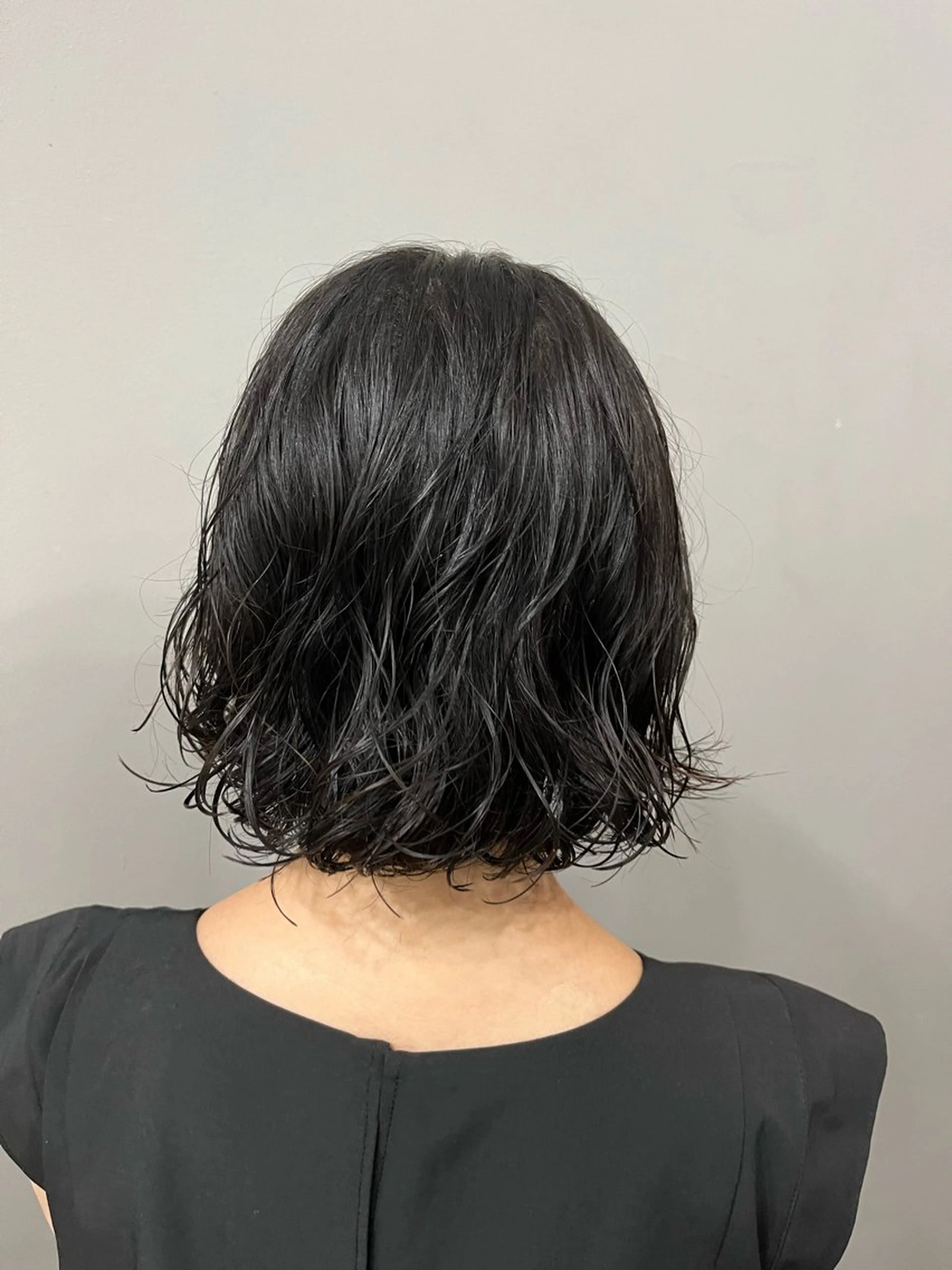 ショート パーマ カット パーマ ショート/ボブ/透明 感カラー/高橋あみのヘアスタイル