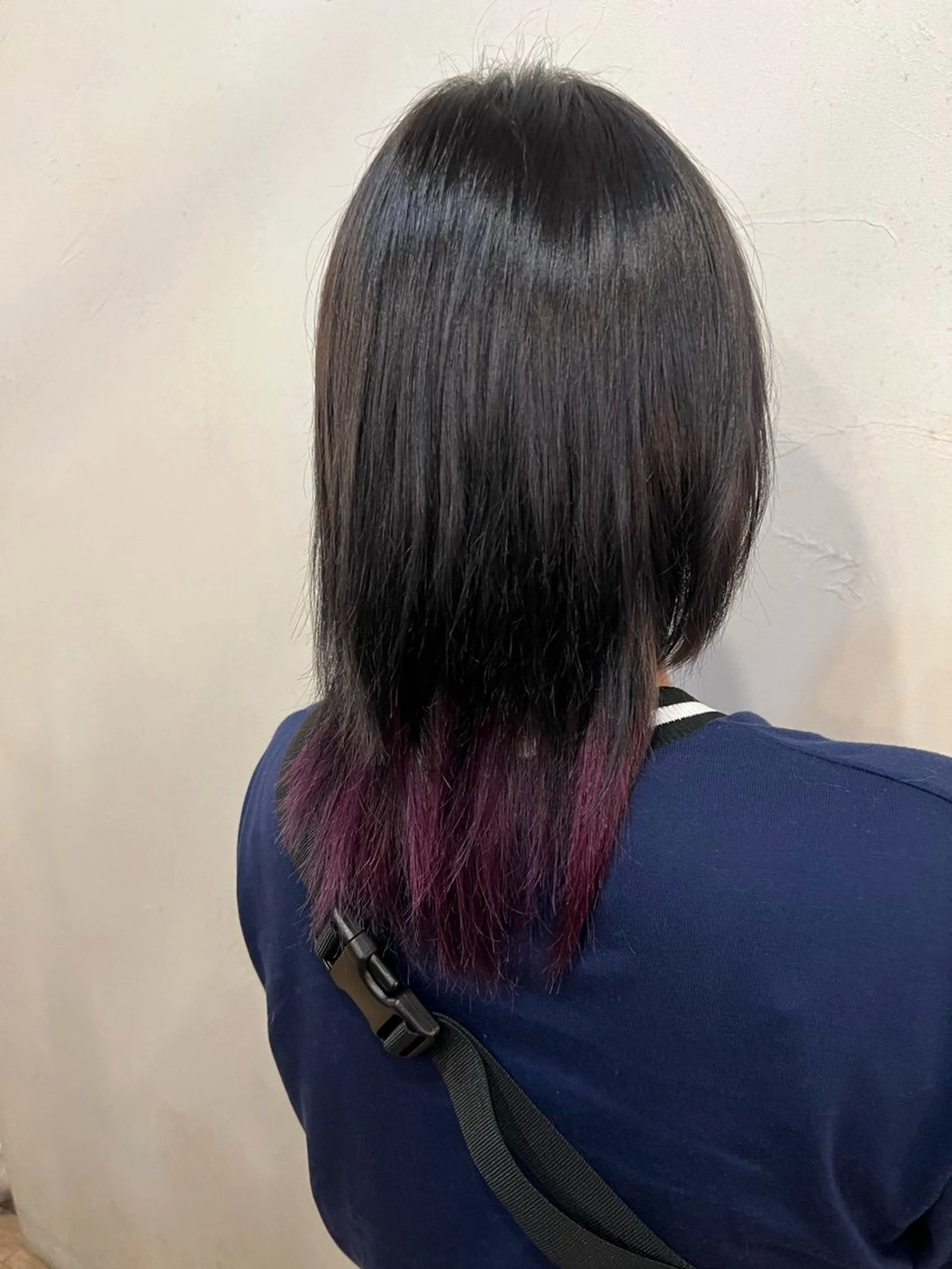 セミロング ウルフカット 町田/透け感/透明感 Shibuのヘアスタイル