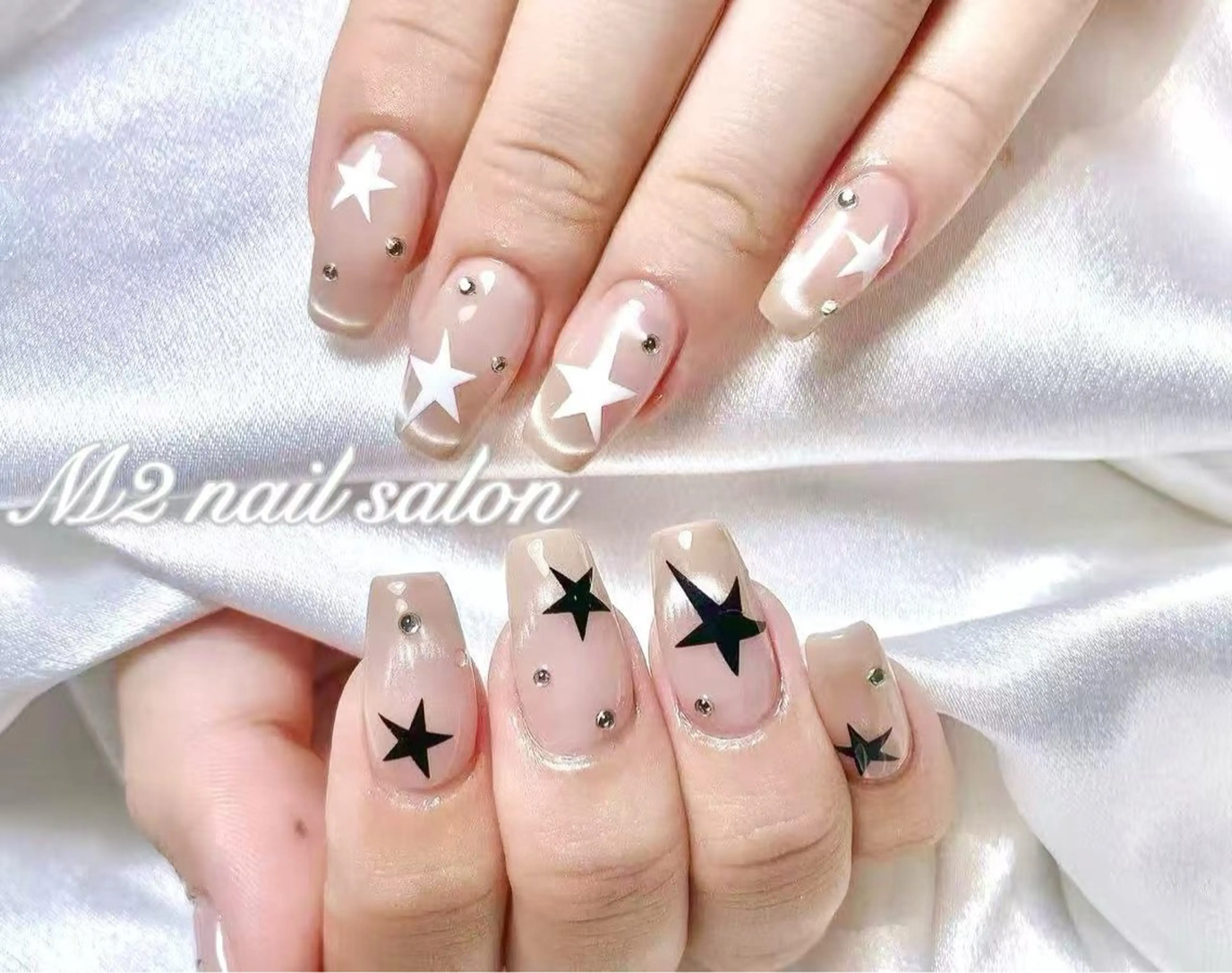 ネイル ハンドネイル 長さだし専門店 M2　rikaのネイルデザイン