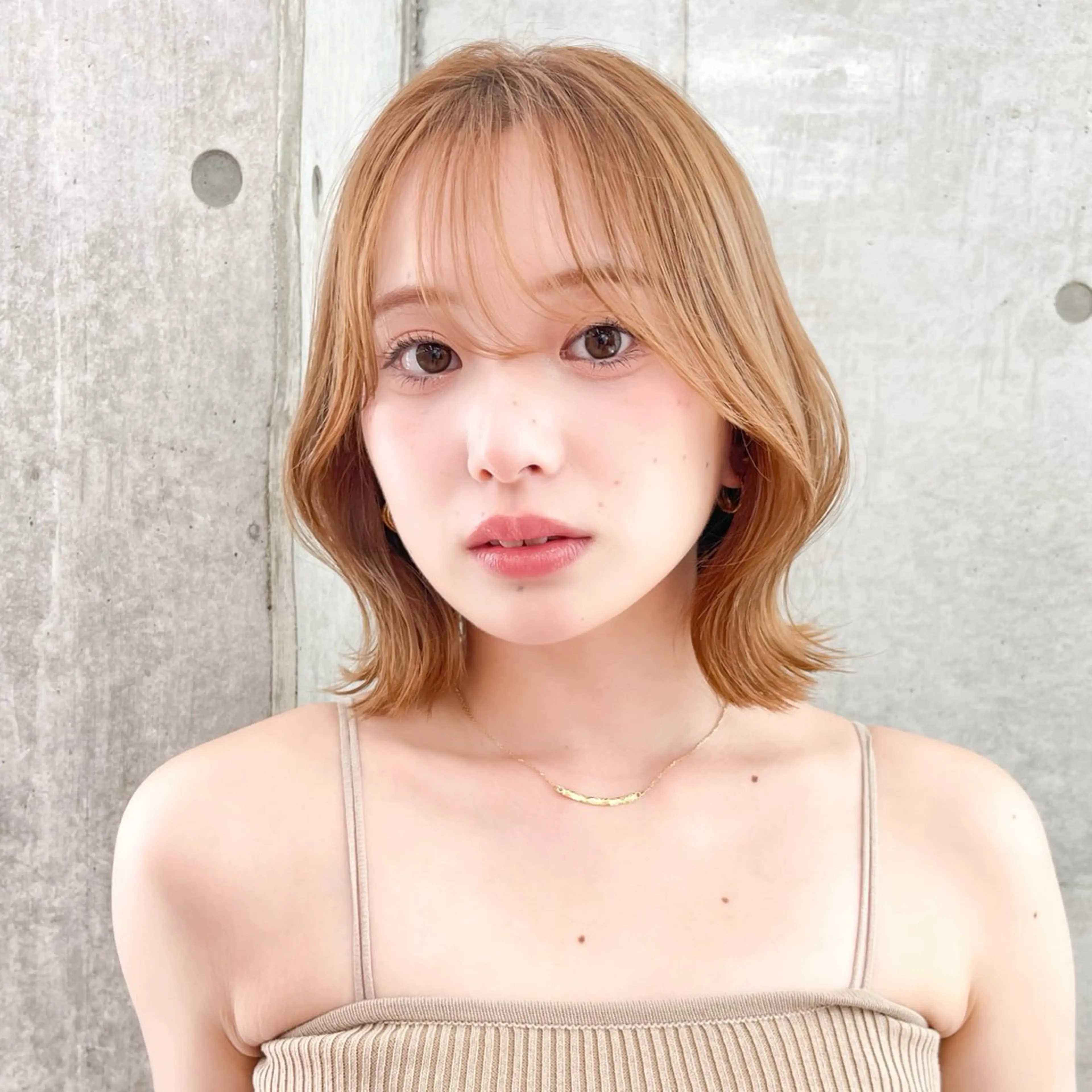 ミディアム カット トリートメント エリアNo.1ボブ 💟Nanatsuのヘアスタイル