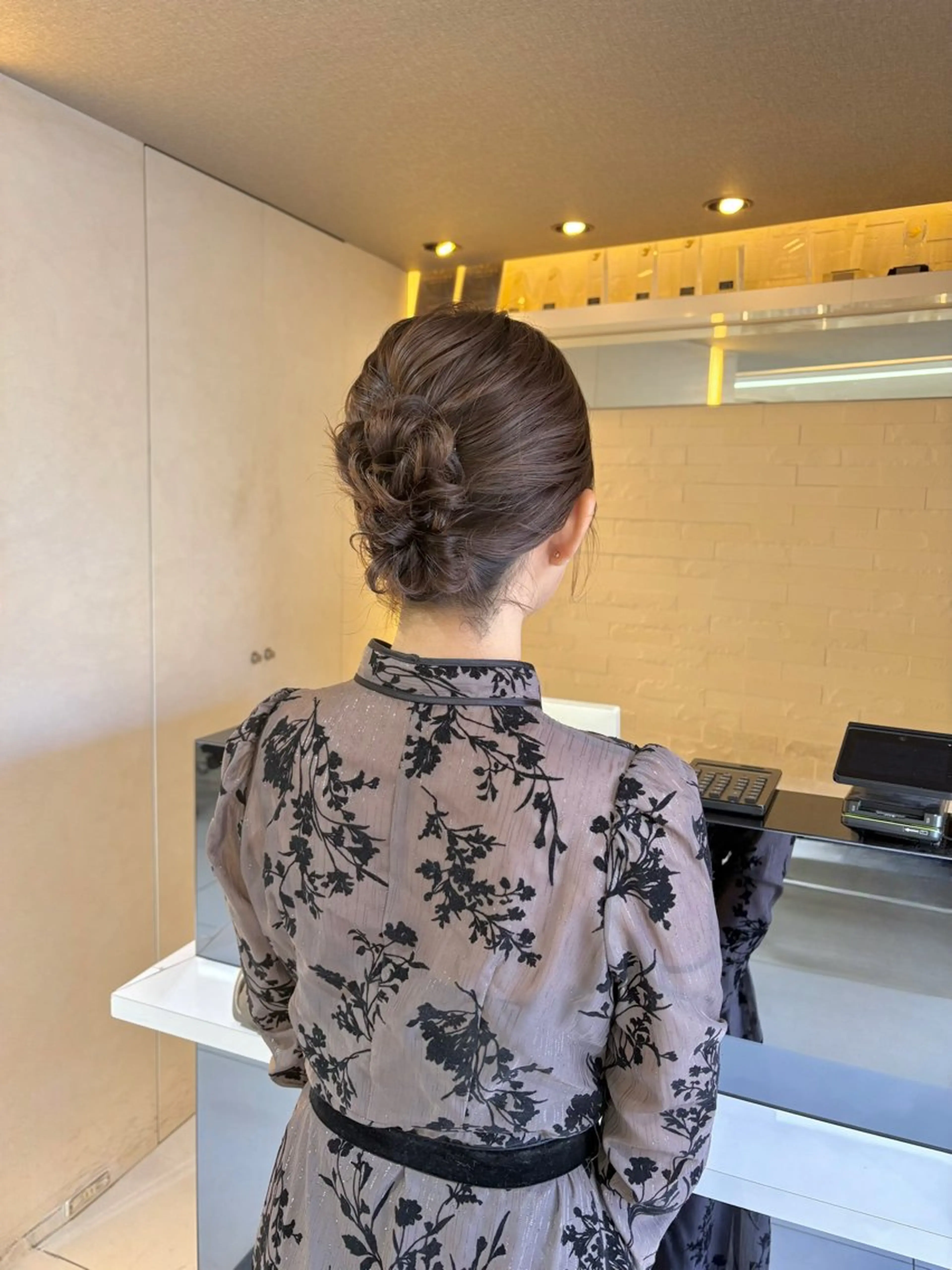 ヘアアレンジ ボブ ヘアセット ヘアセット/眉毛カッ ト/Nana〻のヘアスタイル