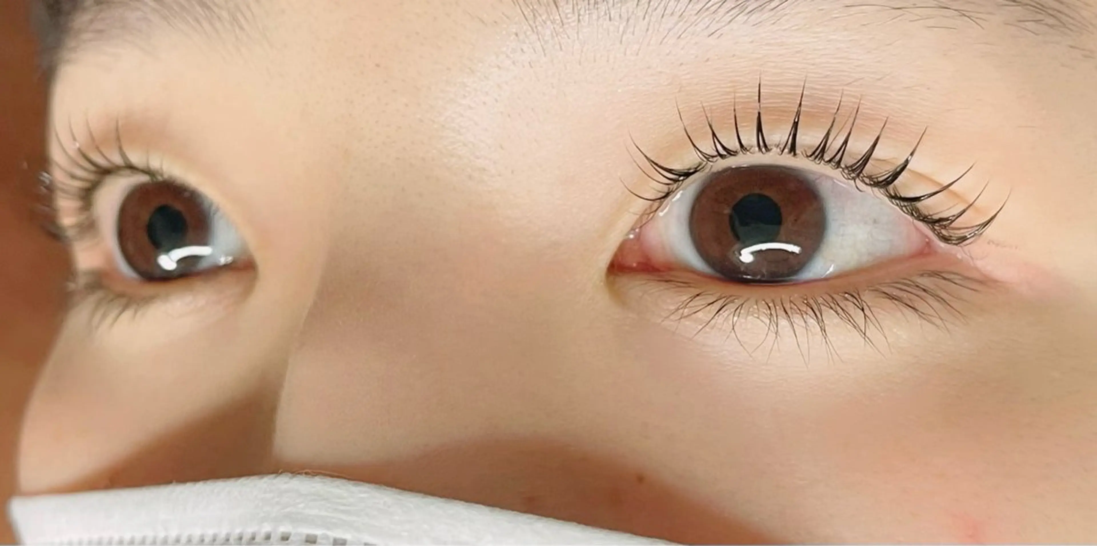 マツエク・マツパ フラットラッシュ パリジェンヌラッシュリフト まつげパーマ 一重×まつ毛パーマ ボリュームラッシュ マツパ Charme 五反田・不動前・目黒のマツエク・マツパデザイン