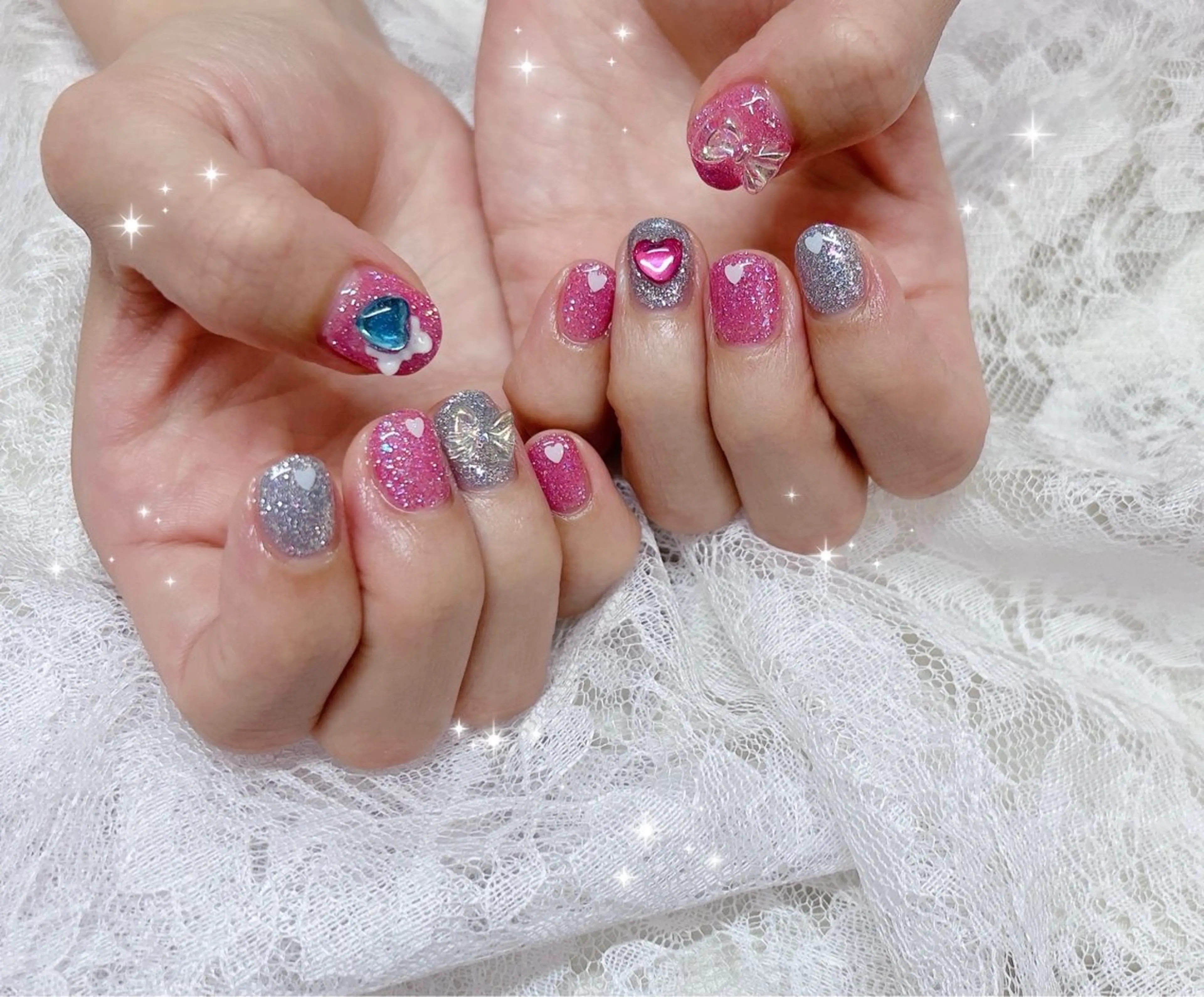 ネイル ハンドネイル FLARE NAIL フレアネイルのネイルデザイン