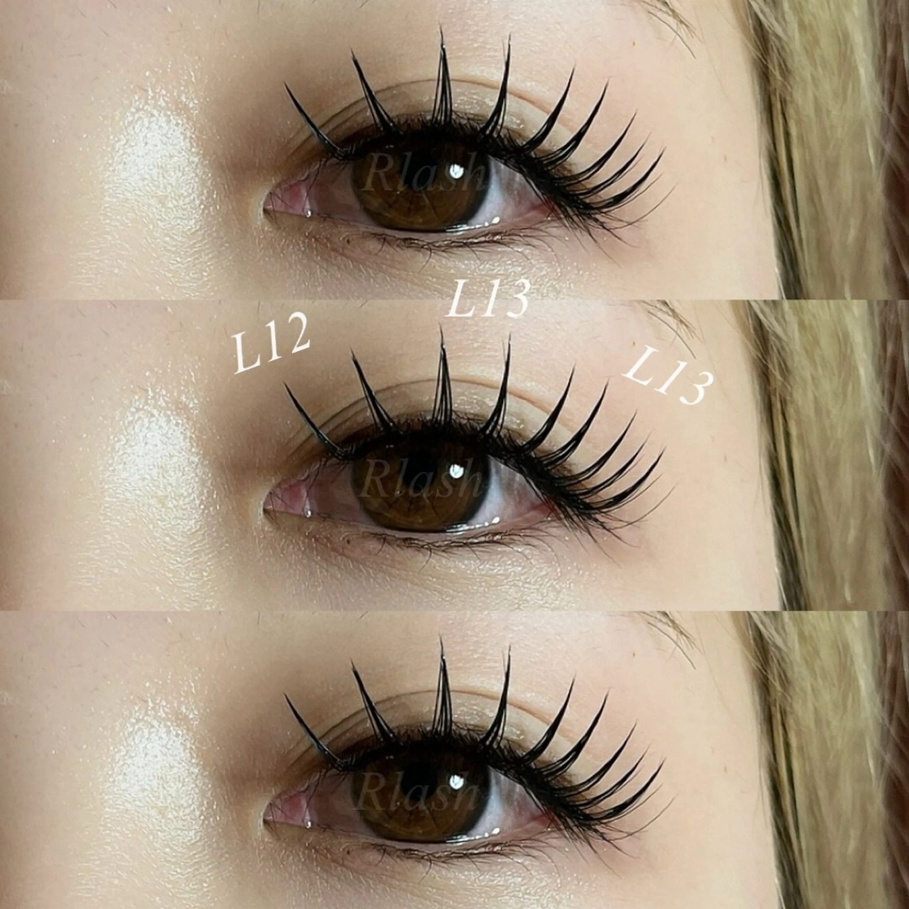 マツエク・マツパ Lカール マツエク RIFARE代々木 北井のマツエク・マツパデザイン