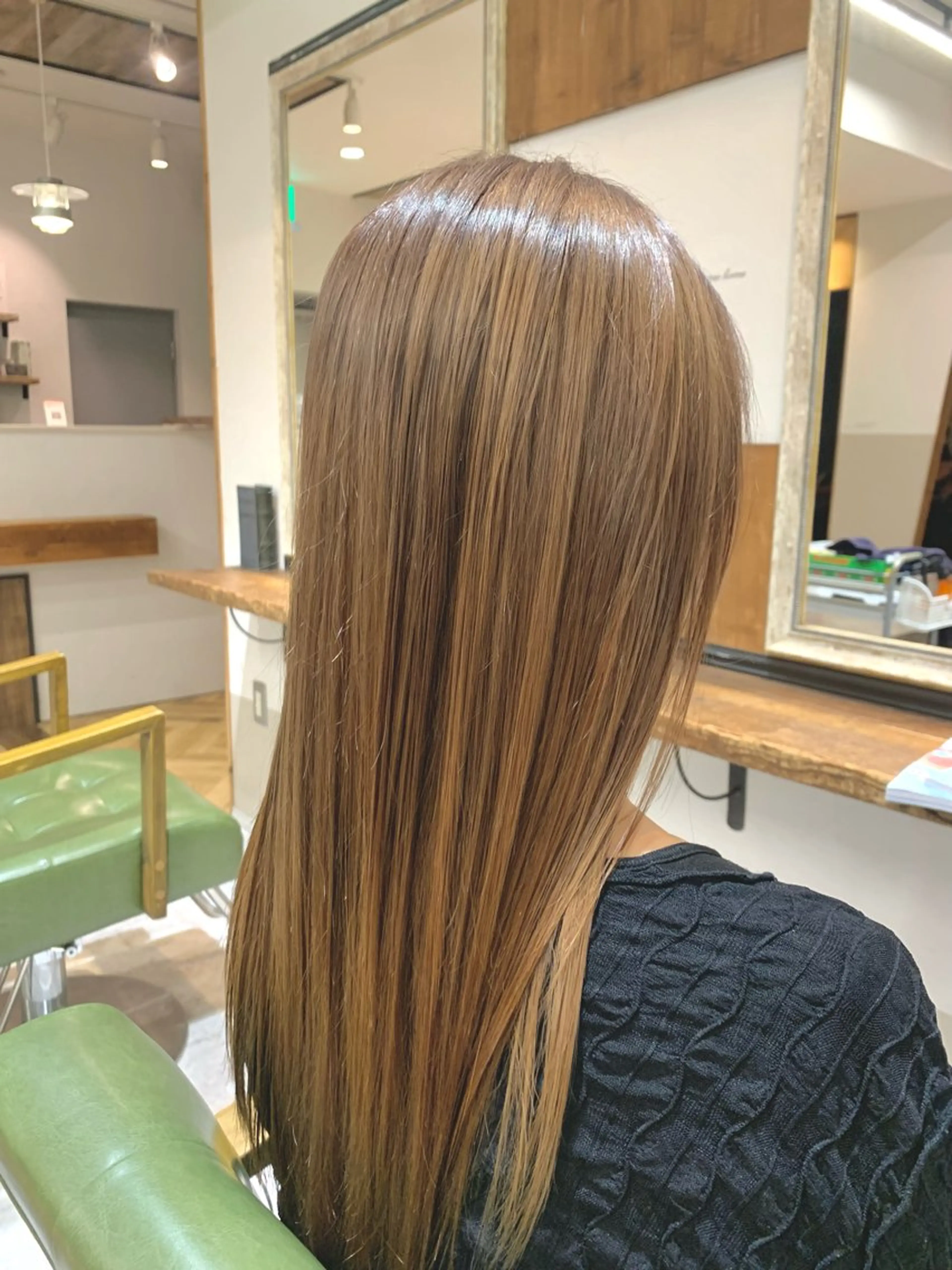 ロング カラー rinrin hair care & head spa 天文館所属・rinrin クルマダのヘアスタイル