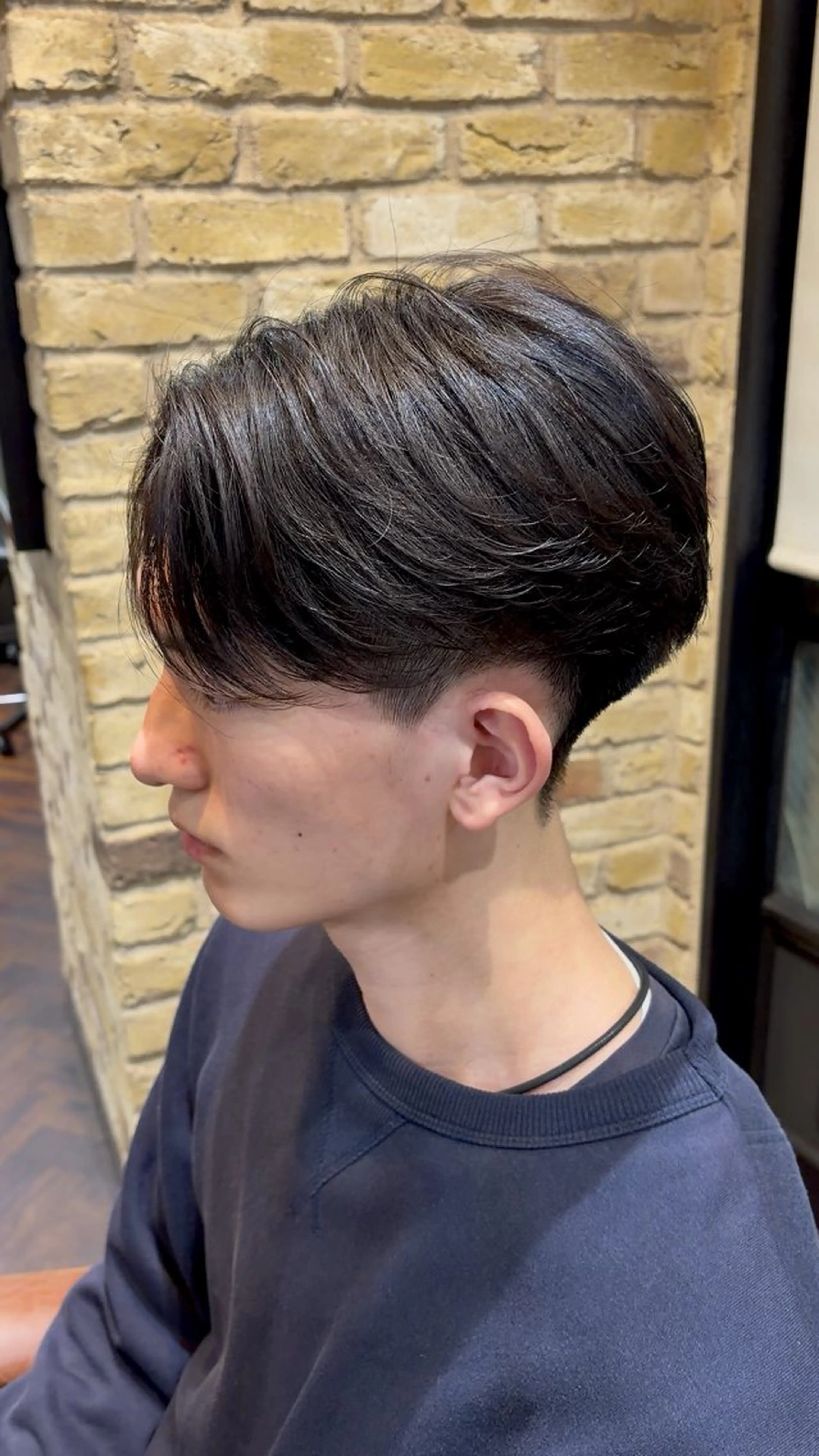 ショート カット パーマ モナン新宿所属・曲がる縮毛 フェザー ニュアンス  佐々木のヘアスタイル