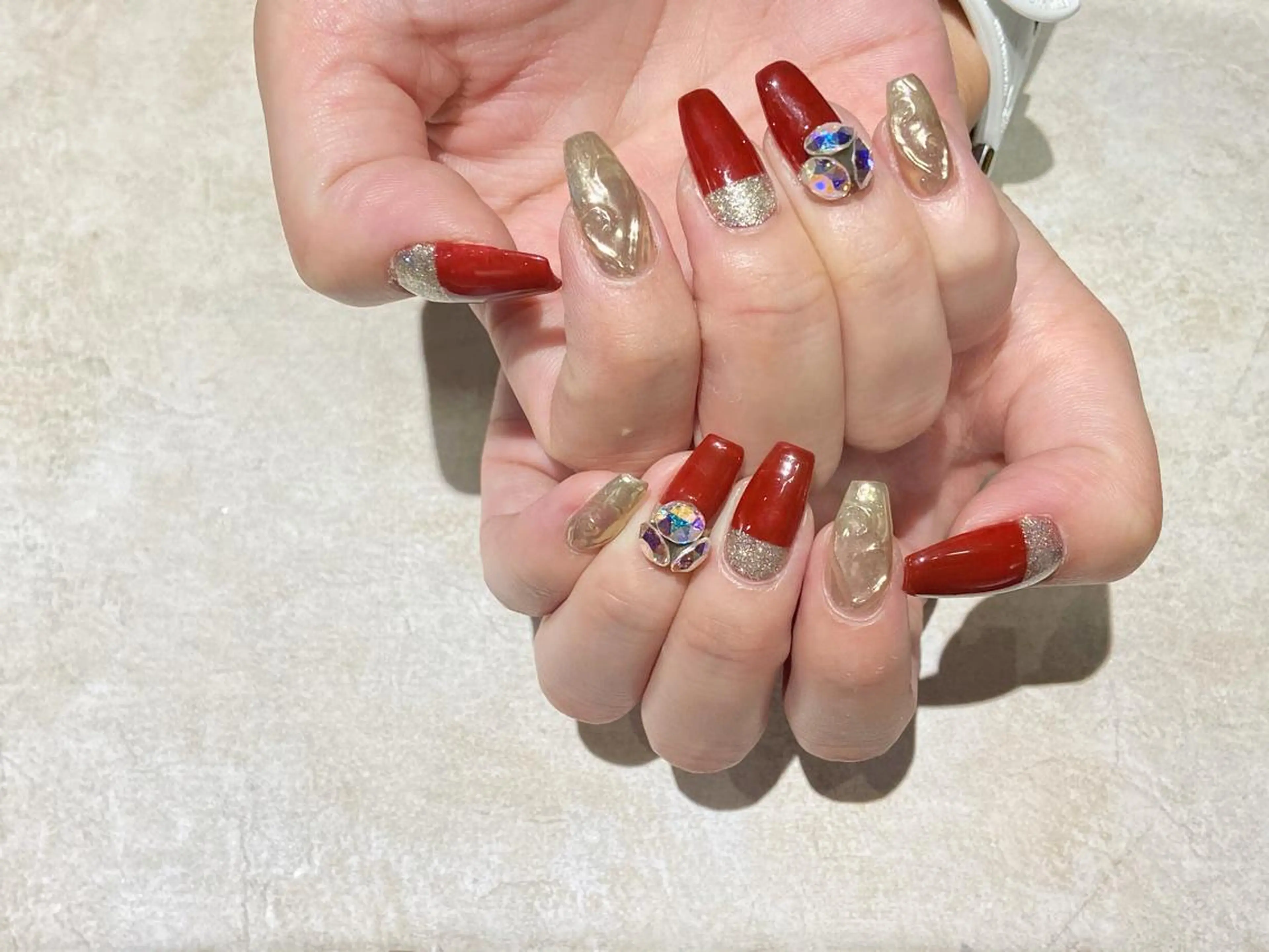 ネイル ハンドネイル RounGe Nail&Eyelash所属・葛西 佑香のネイルデザイン