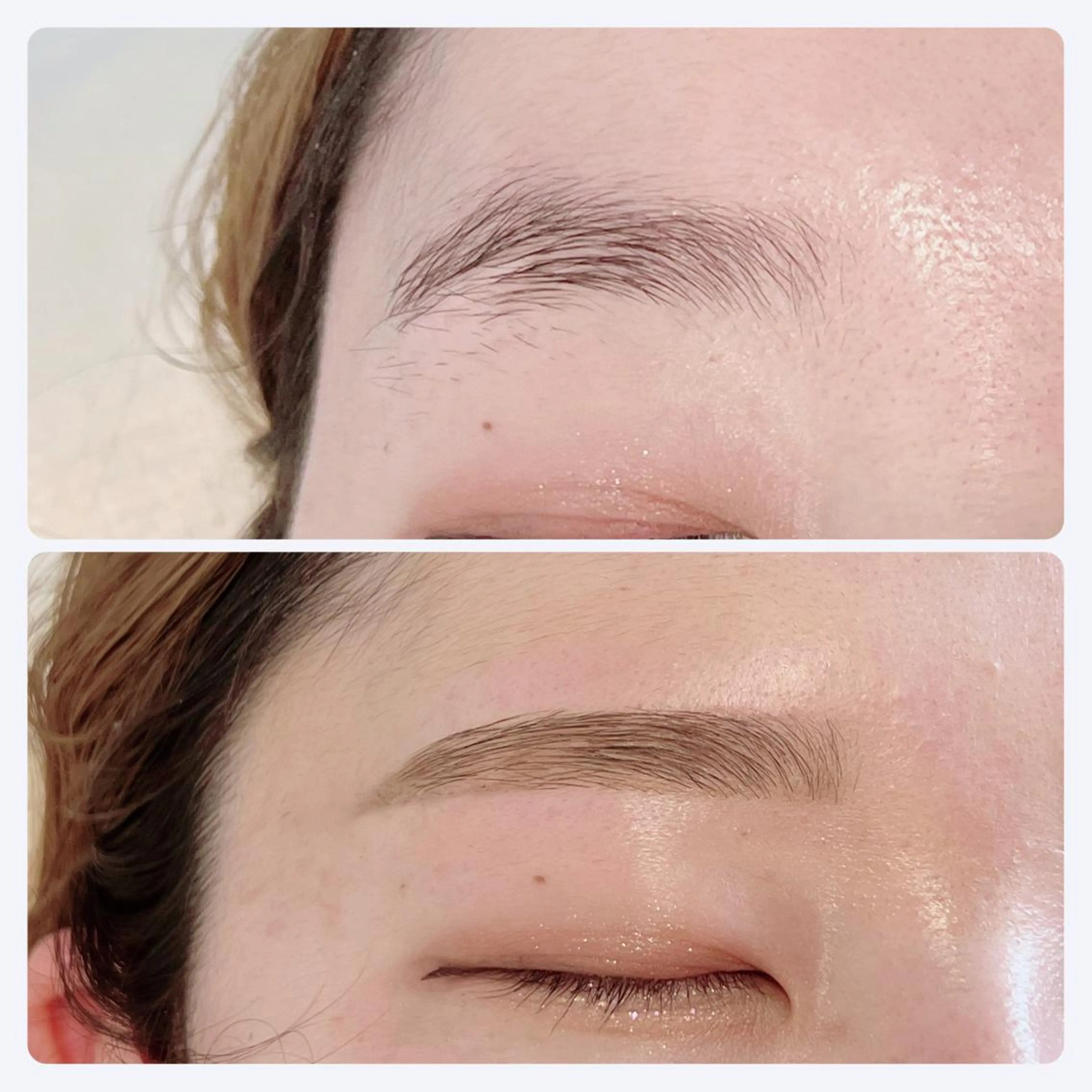 🦖アイブロウwax+アイブロウカラー【間引きあり🤲🏻´-】※10分前来店必須ですの写真