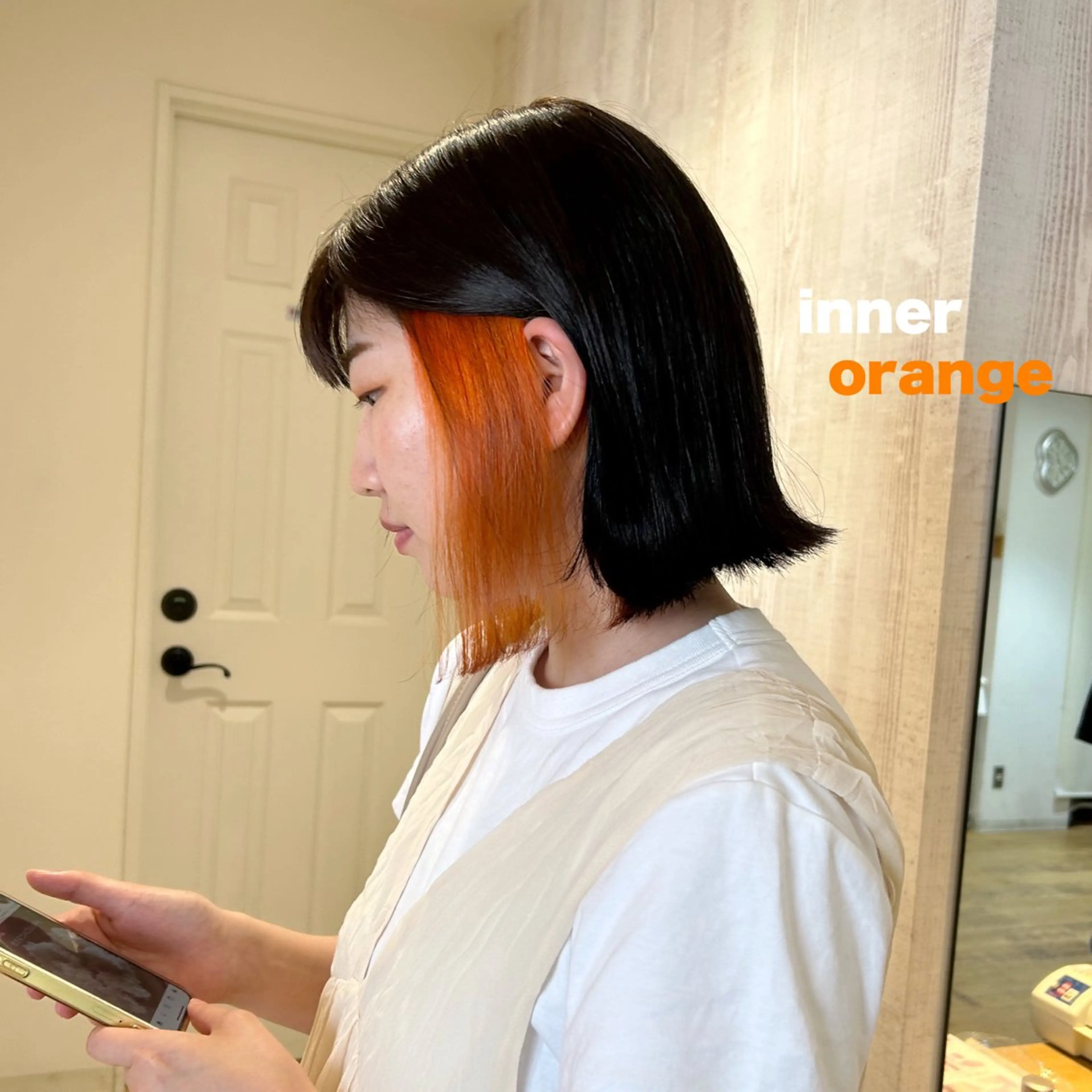 ミディアム A. Seoのヘアスタイル