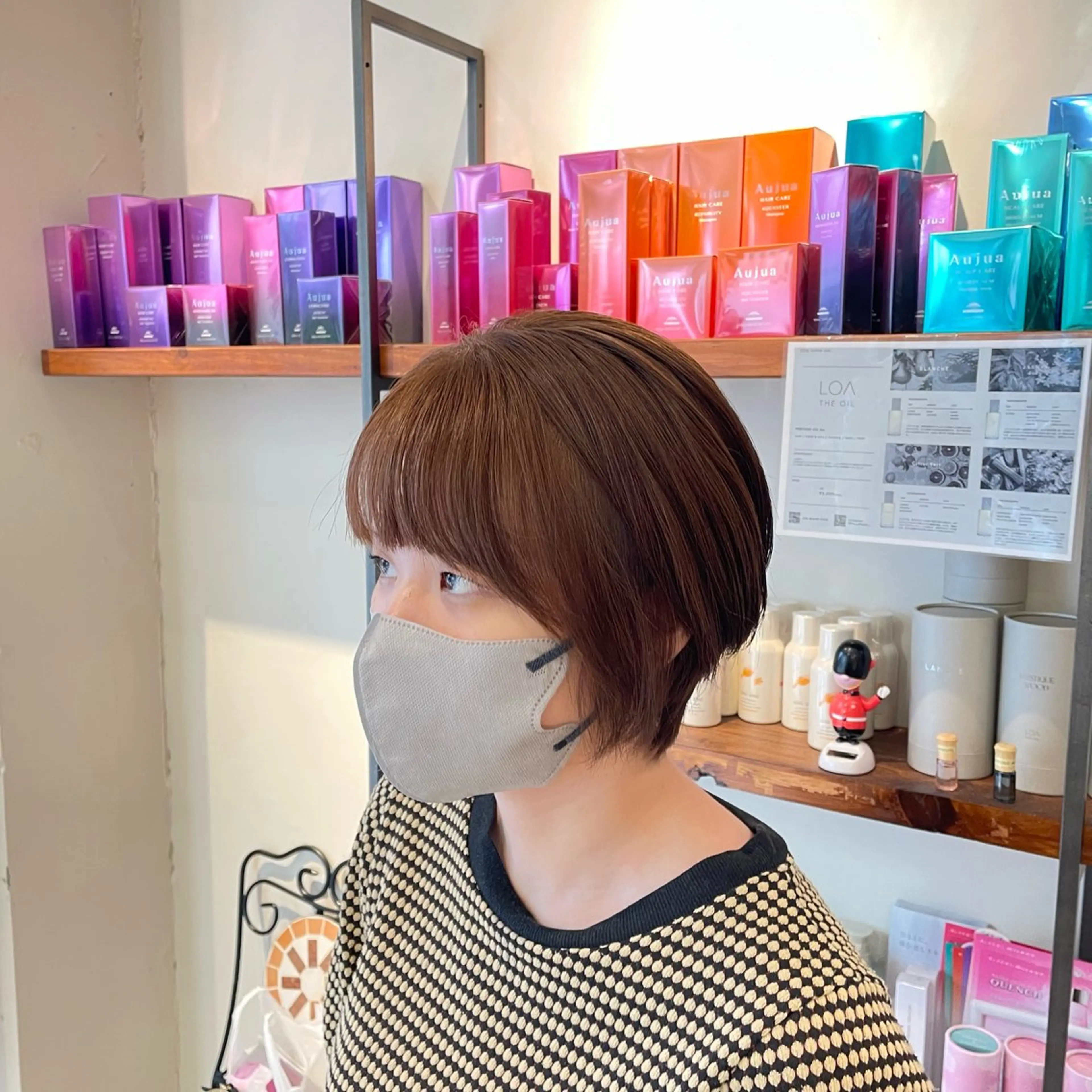 ショート カラー カット ヘアカラー このみ/髪質改善 /ヘアアレンジ🫧のヘアスタイル