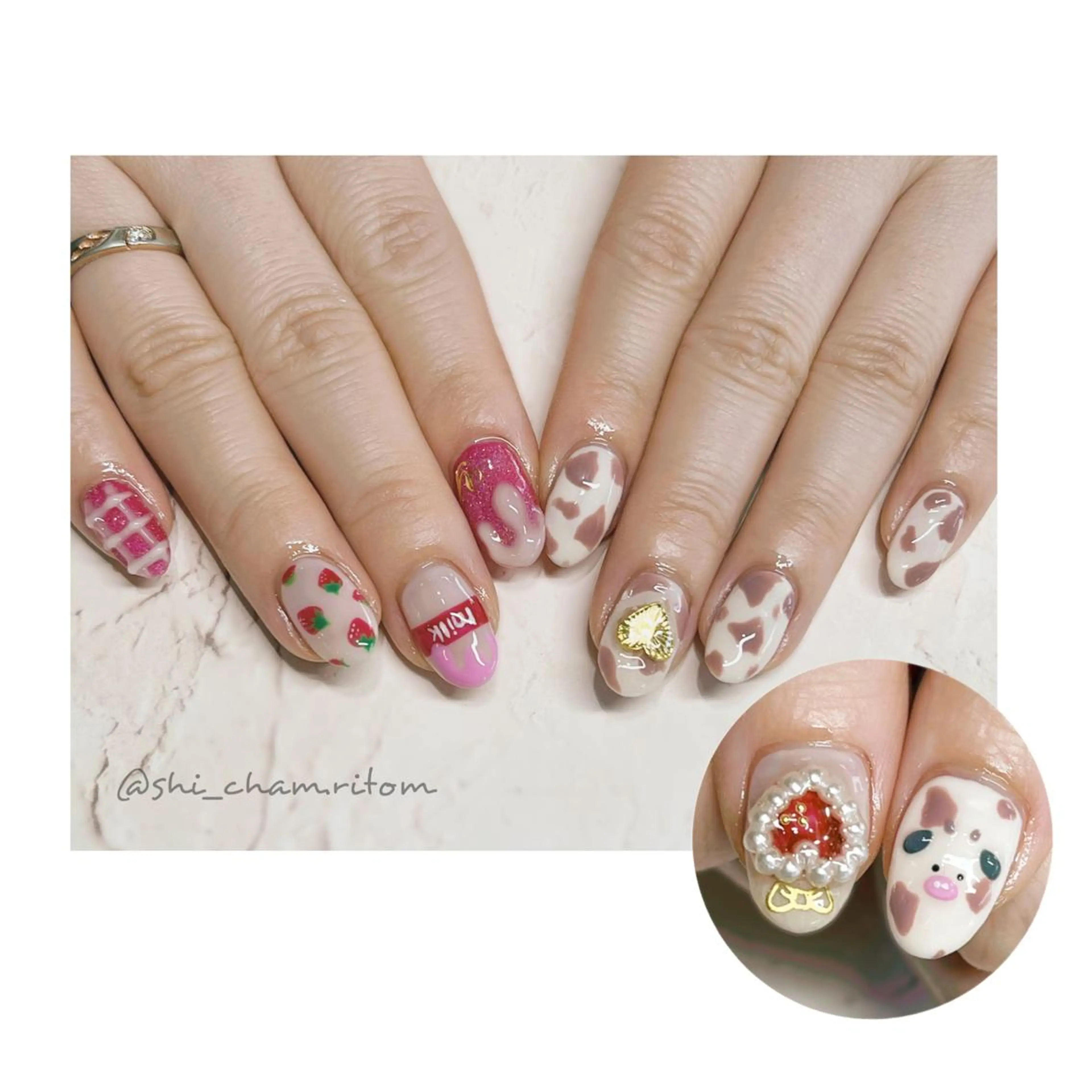 ネイル ritom.nail所属・nailist shioriのネイルデザイン