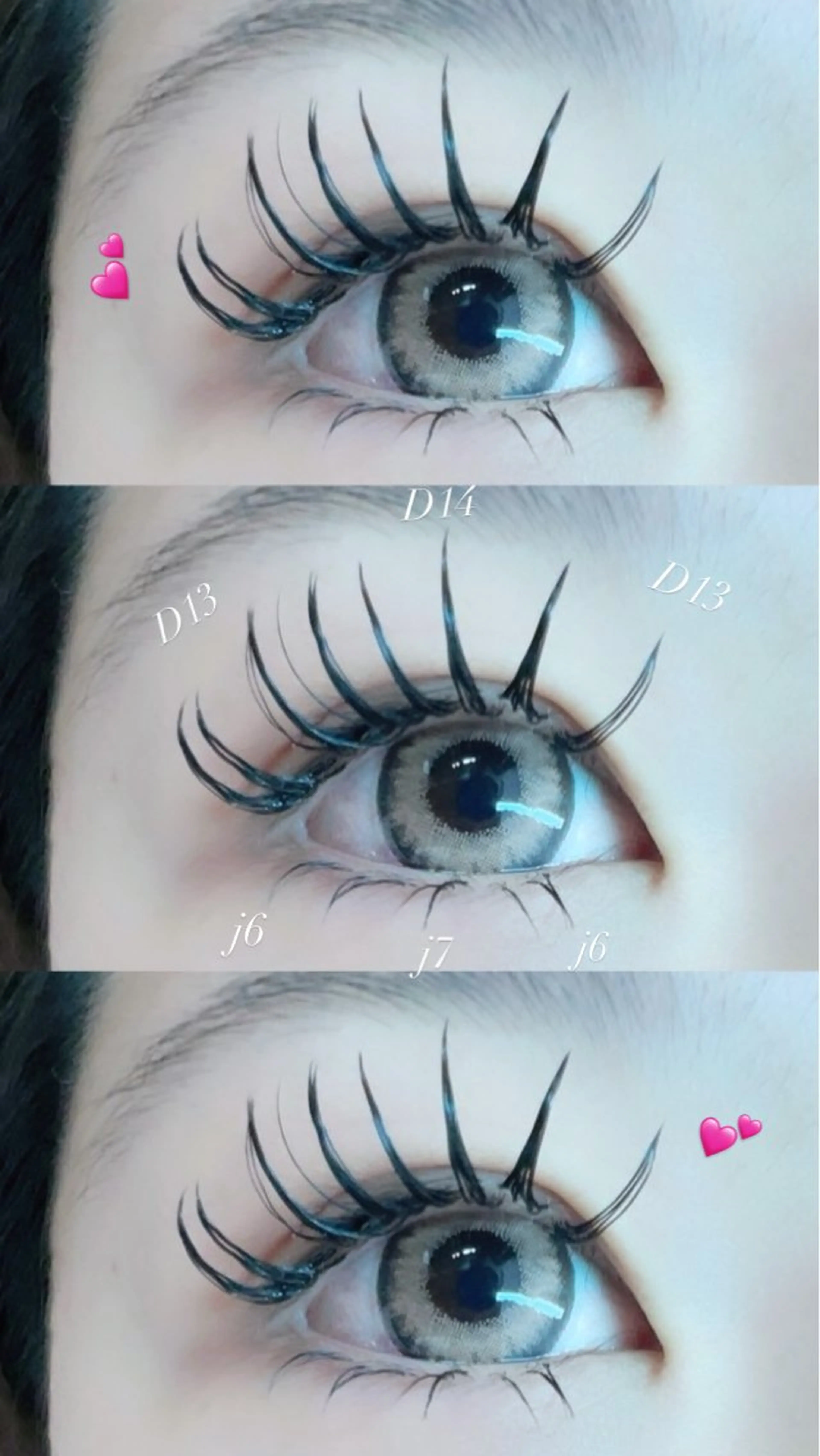 マツエク・マツパ マツエク FLY NAIL&Eyelash Salon 梅田店所属・YUKI FUKUMARUのマツエク・マツパデザイン