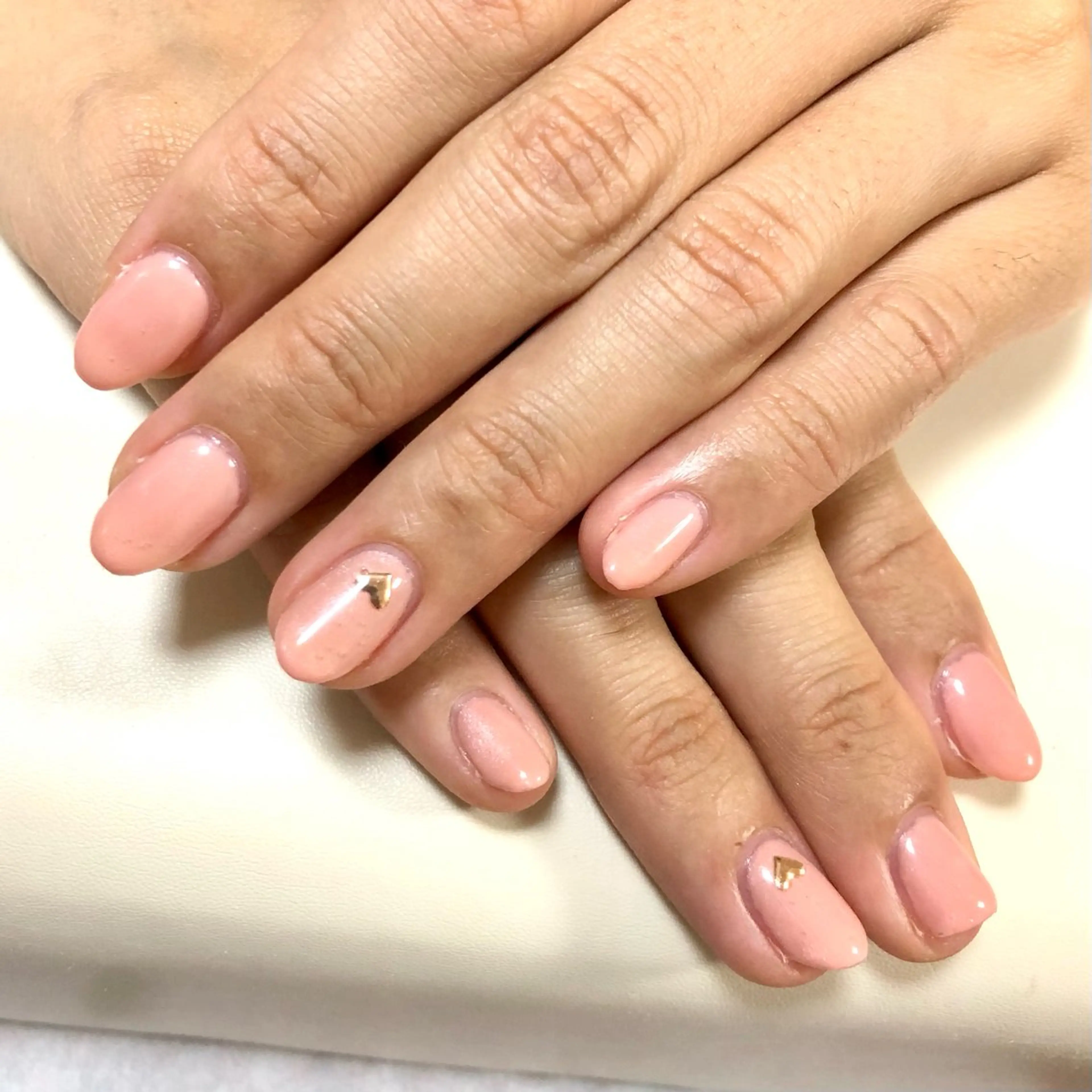 ネイル オフィスネイル ピンク ハンドネイル meeho所属・salon *meehoのネイルデザイン