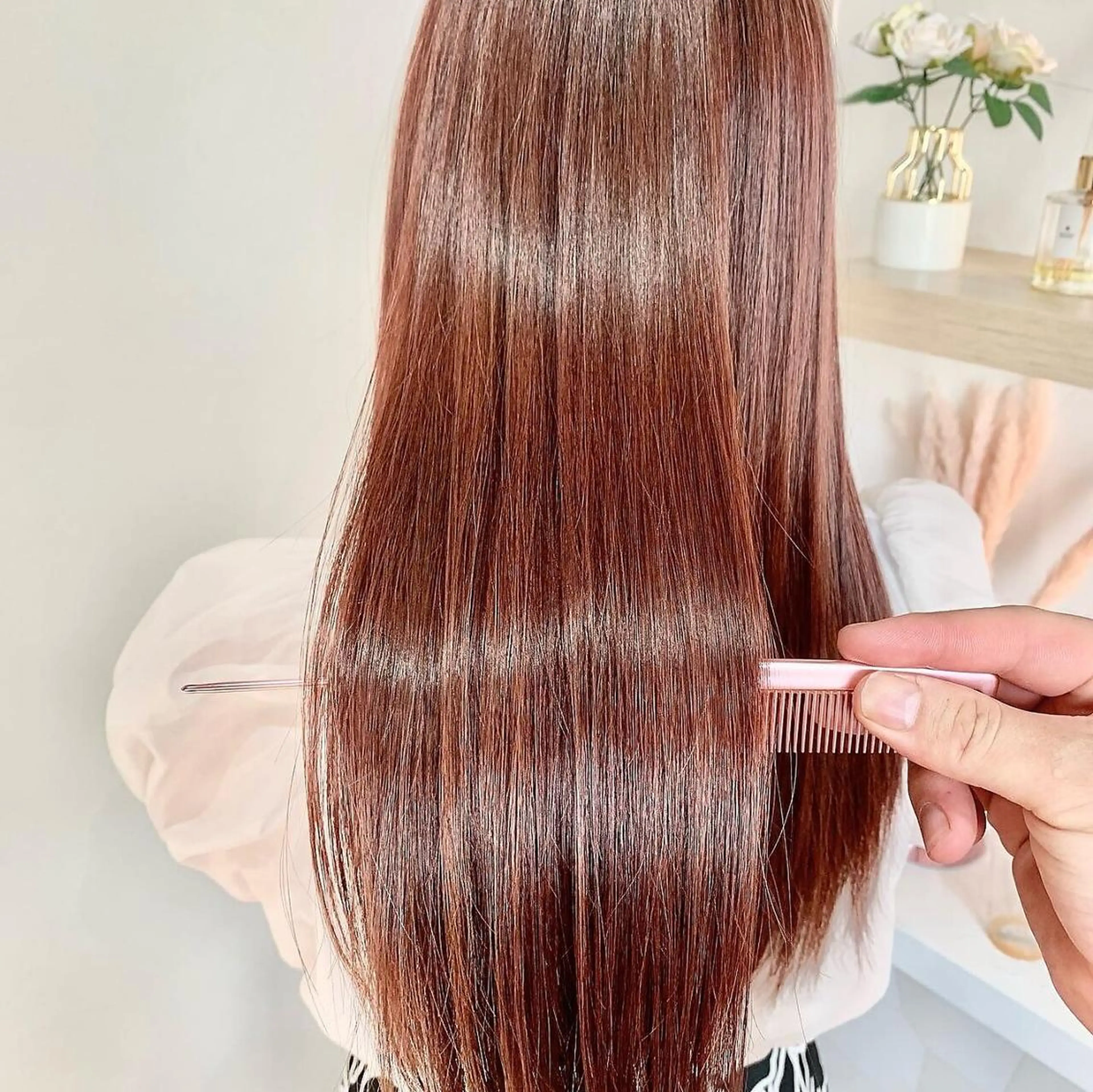 ロング メンズ・カラー友田 良のヘアスタイル