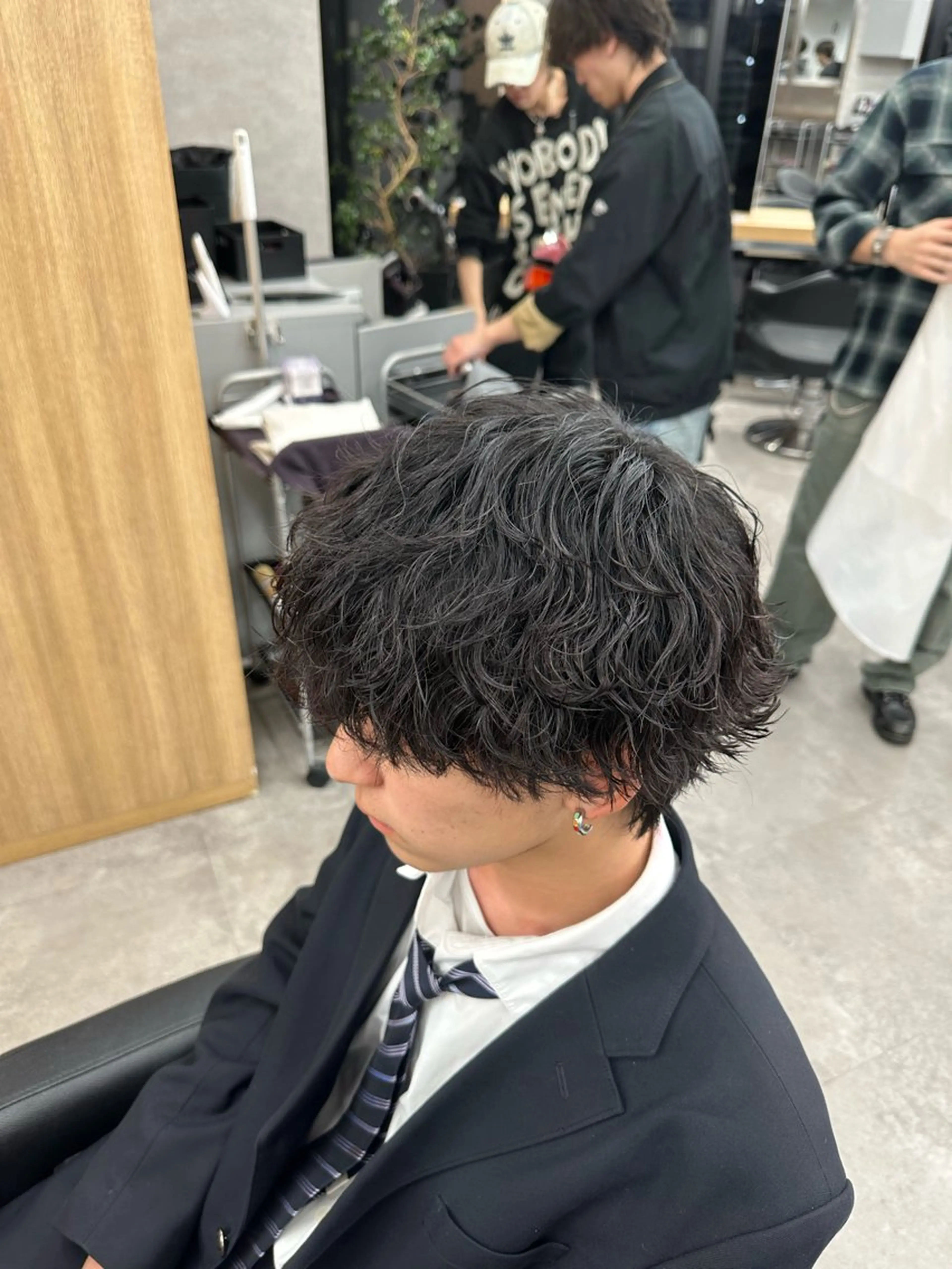 メンズ カット パーマ 韓国ヘア忠実再現/ 韓国ヘア/tomoのヘアスタイル